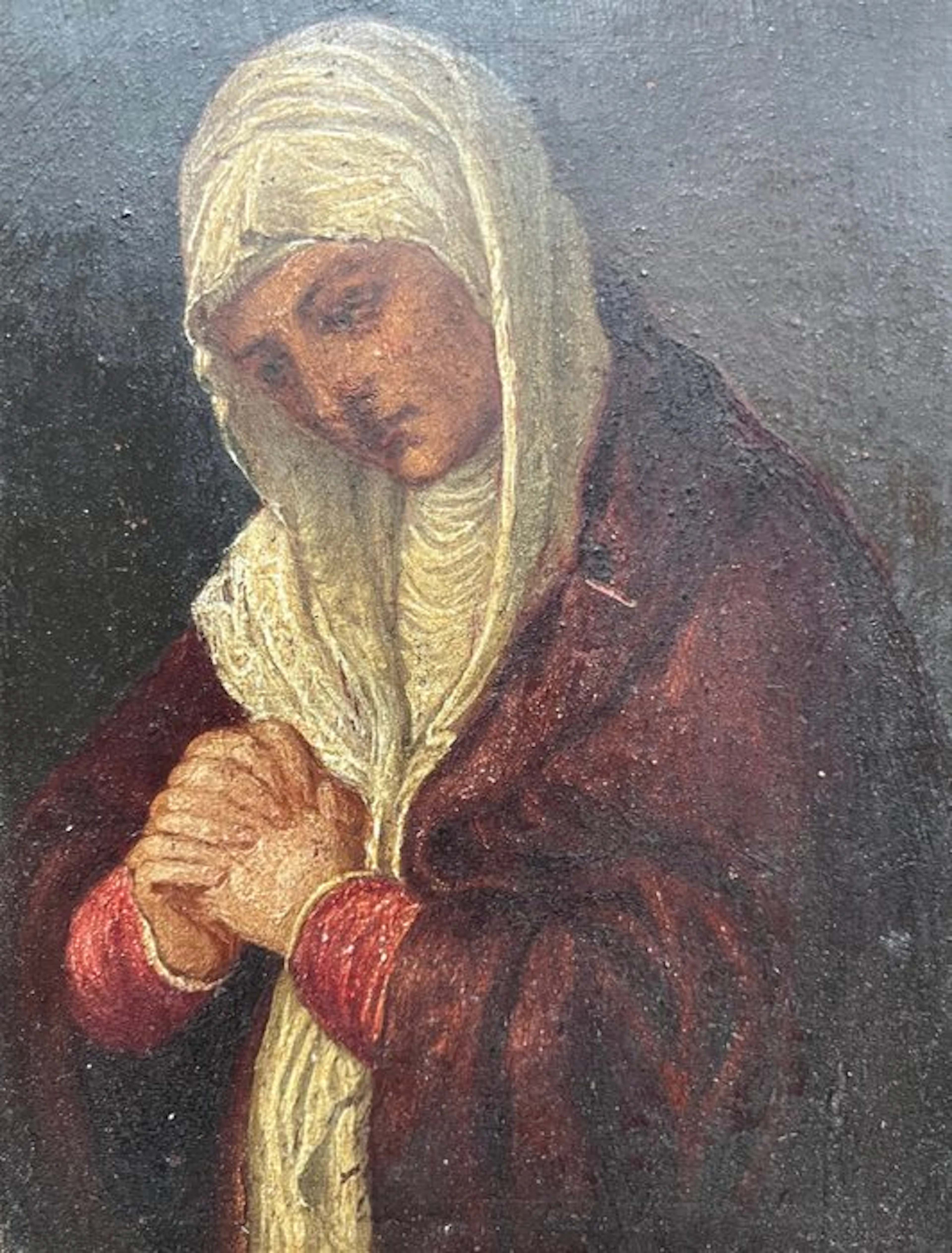 Italienische Schule (XVI), Nach Tizian - Mater Dolorosa