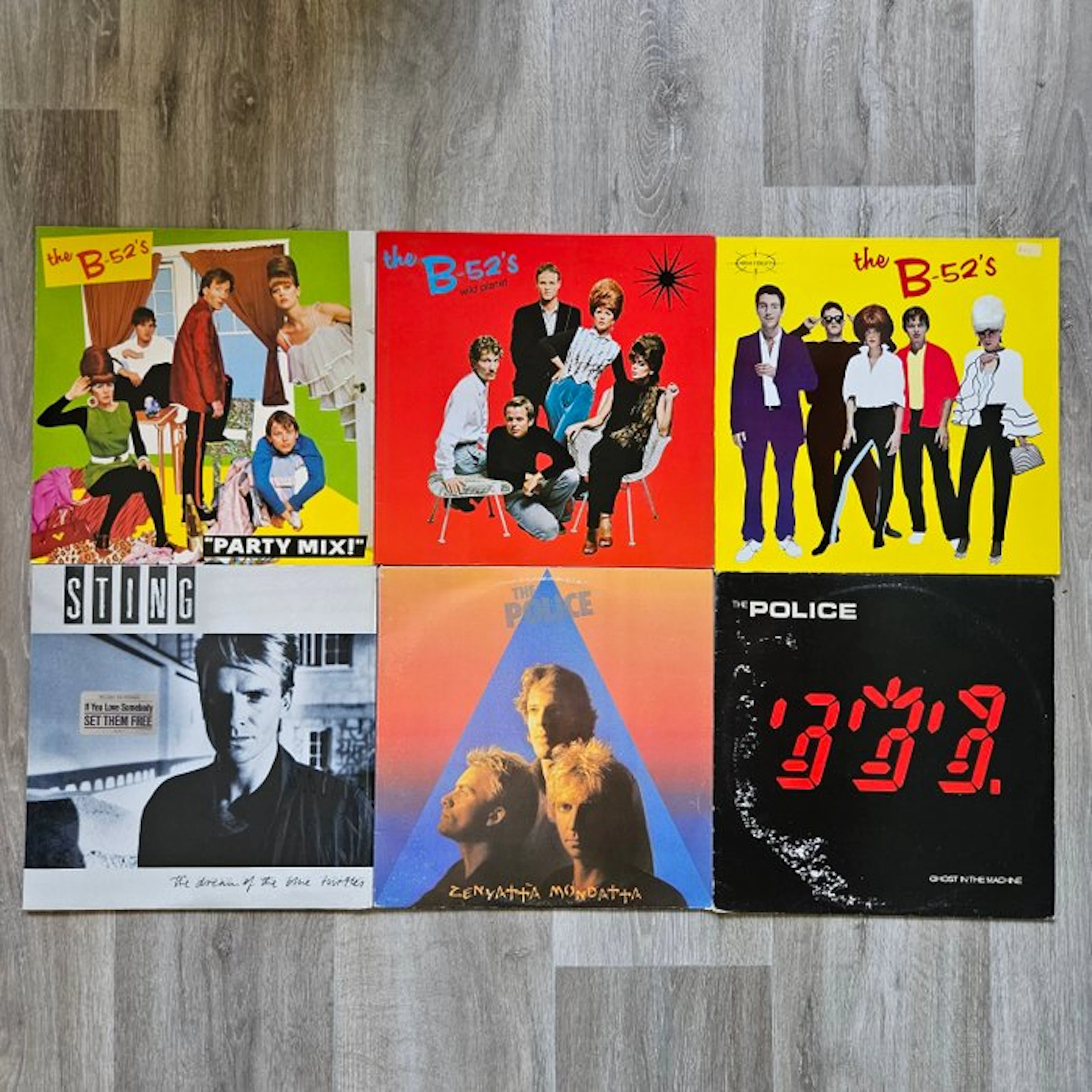 Sting, The B-52's