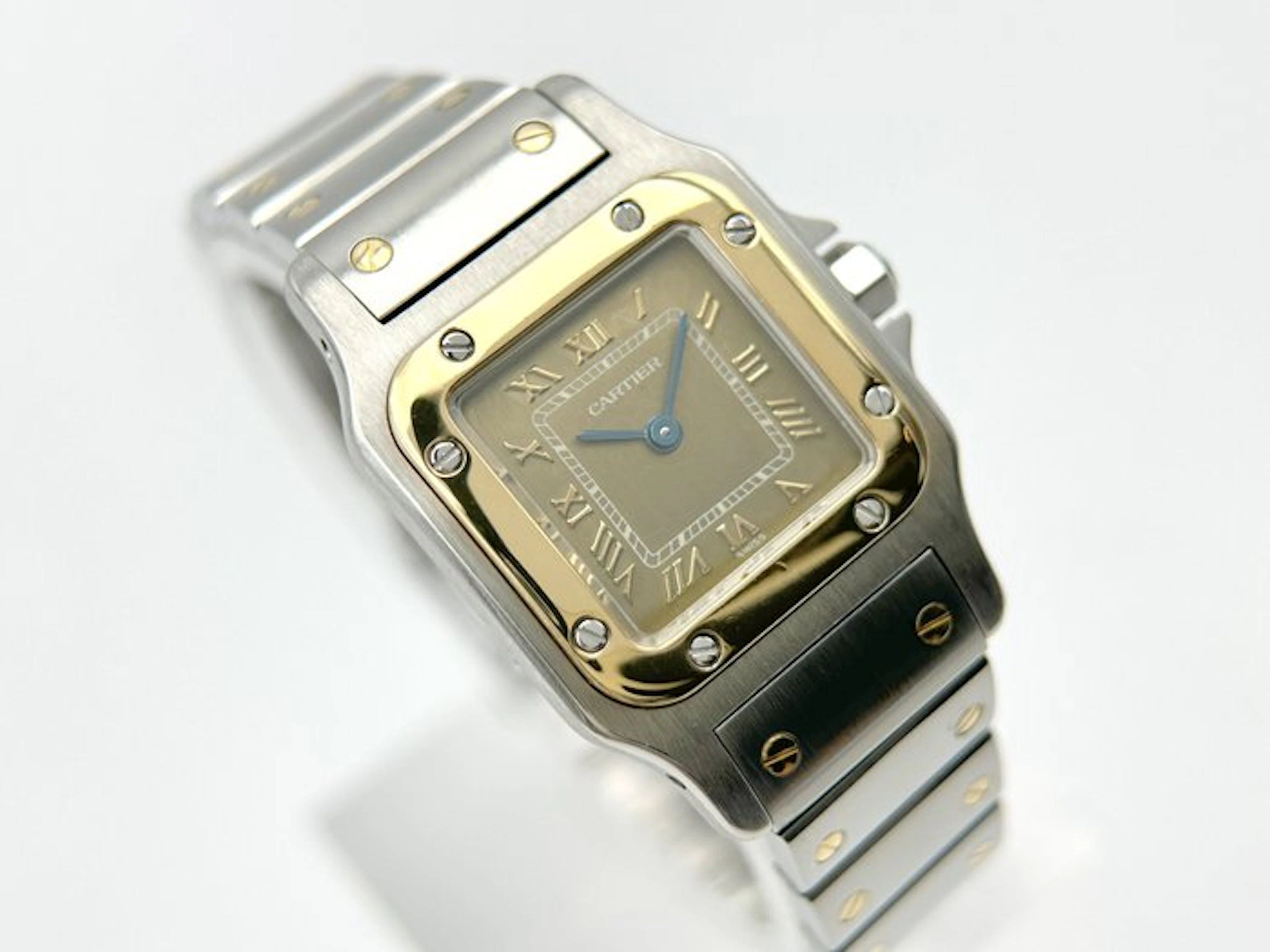 Cartier - Santos Galbée PM - 1057930 - Bronze Dial...