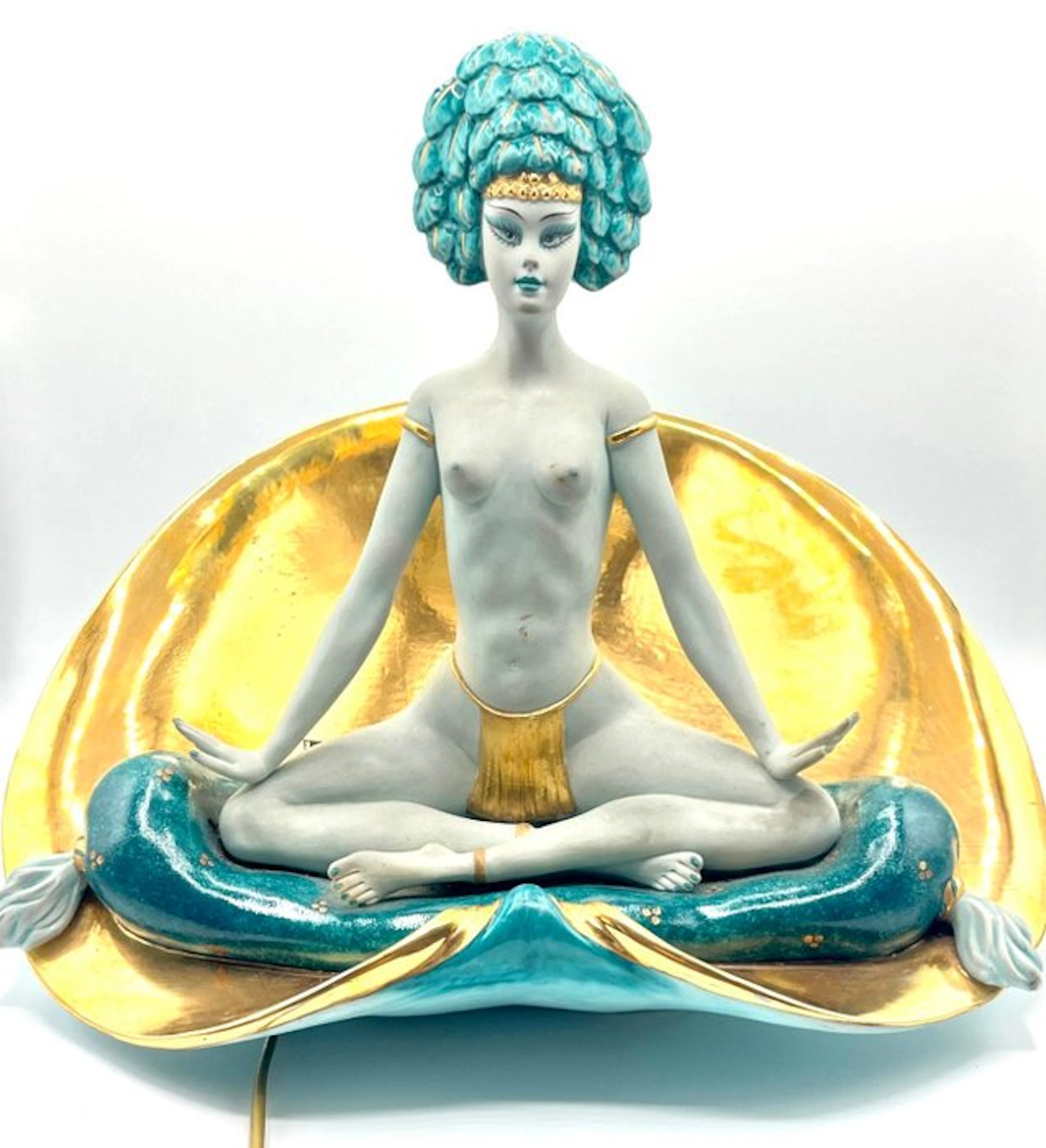 Porcellana Ester Bassano - Mario Pegoraro (XXème siècle) - Sculpture