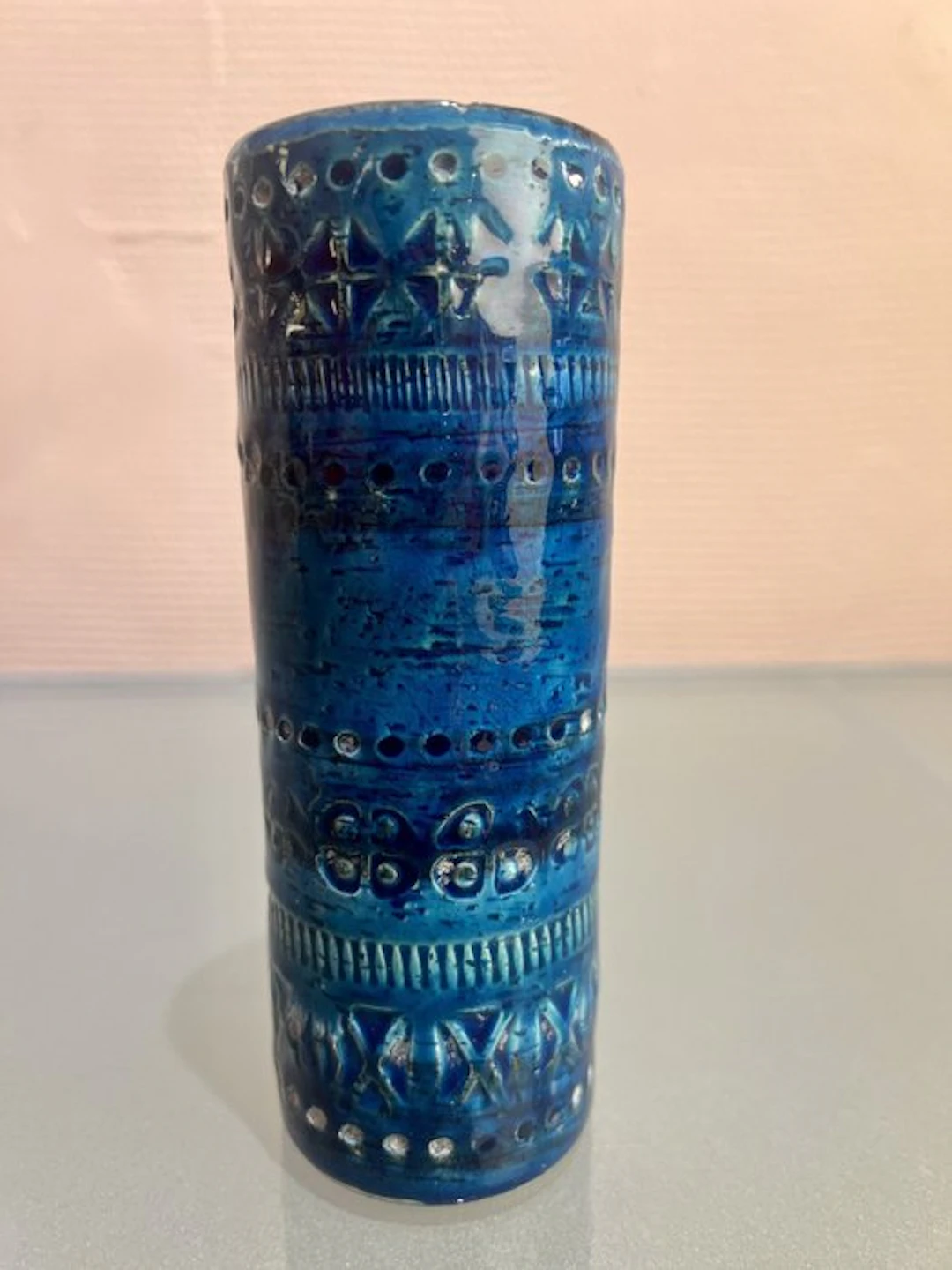 Bitossi - Aldo Londi - Vase - Rimini Blu - Ceramic, Glaze