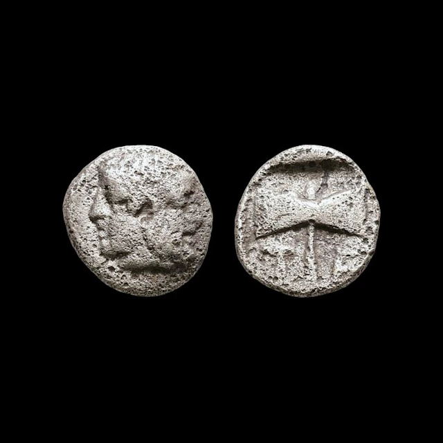 Islands off Troas, Tenedos Obol 450-387 BC (No reserve price)