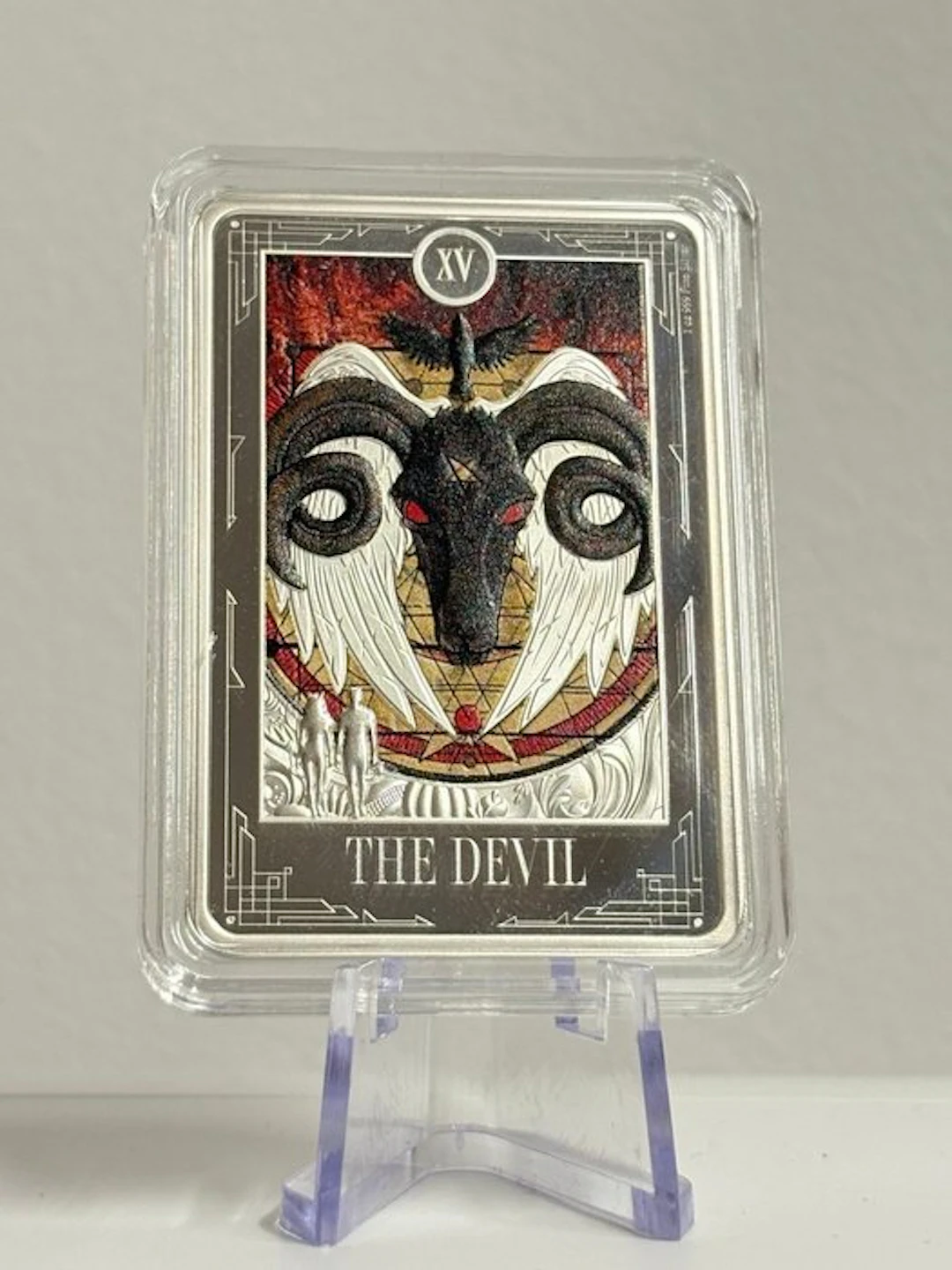 Niue. 2 Dollars 2024 - 1 oz Plata .999 - XV TAROT CARDS - The Devil