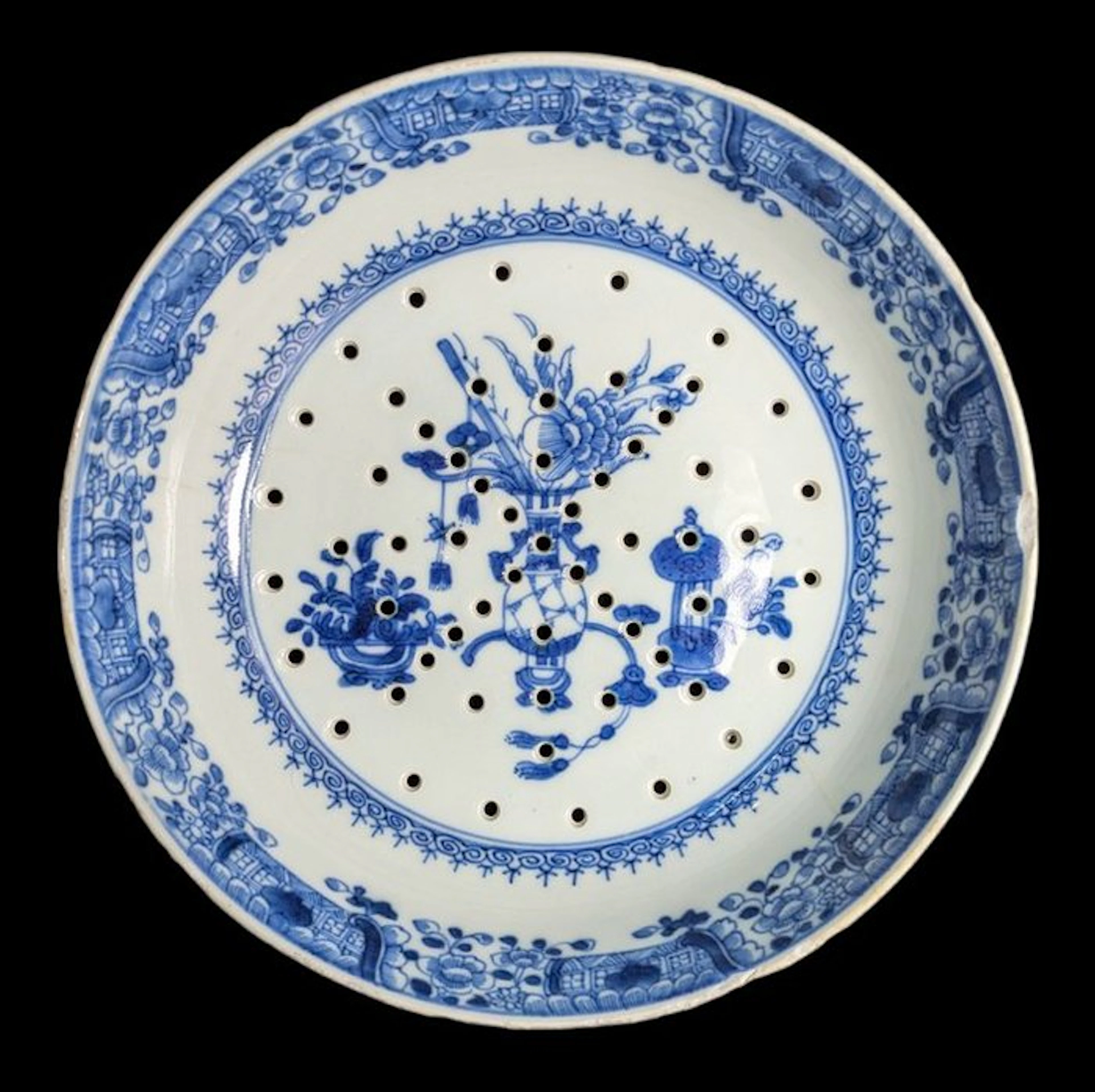 Bowl - Porcelain - Fruit colander