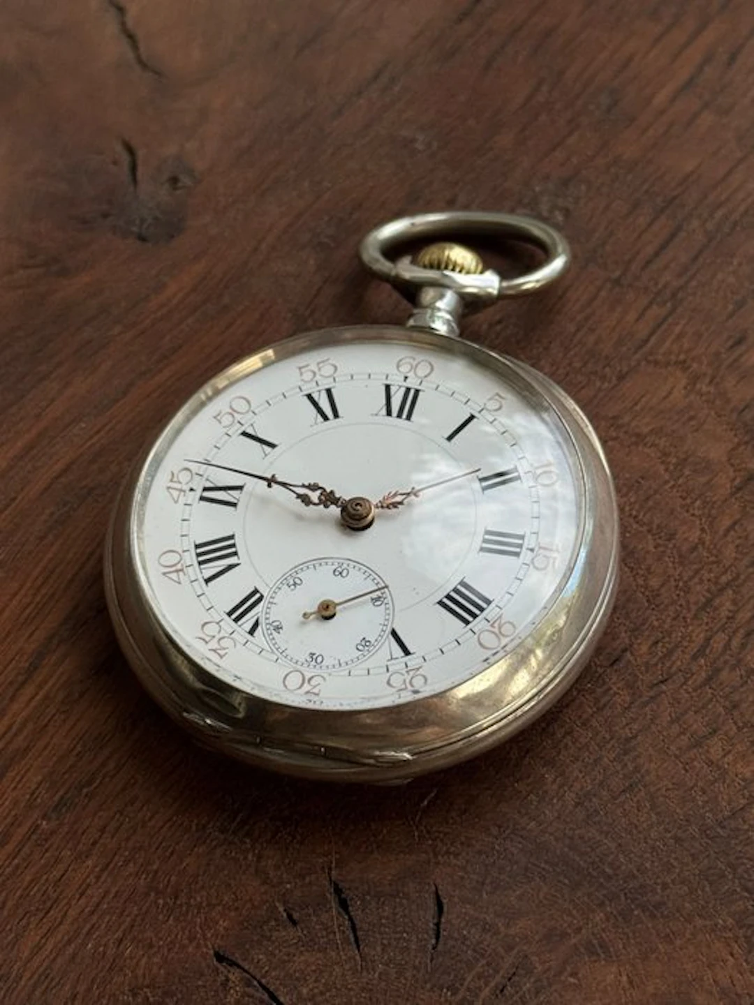 GURZELEN Pocket Watch – Louis Brandt & Frère – Silver Case - 1850-1900