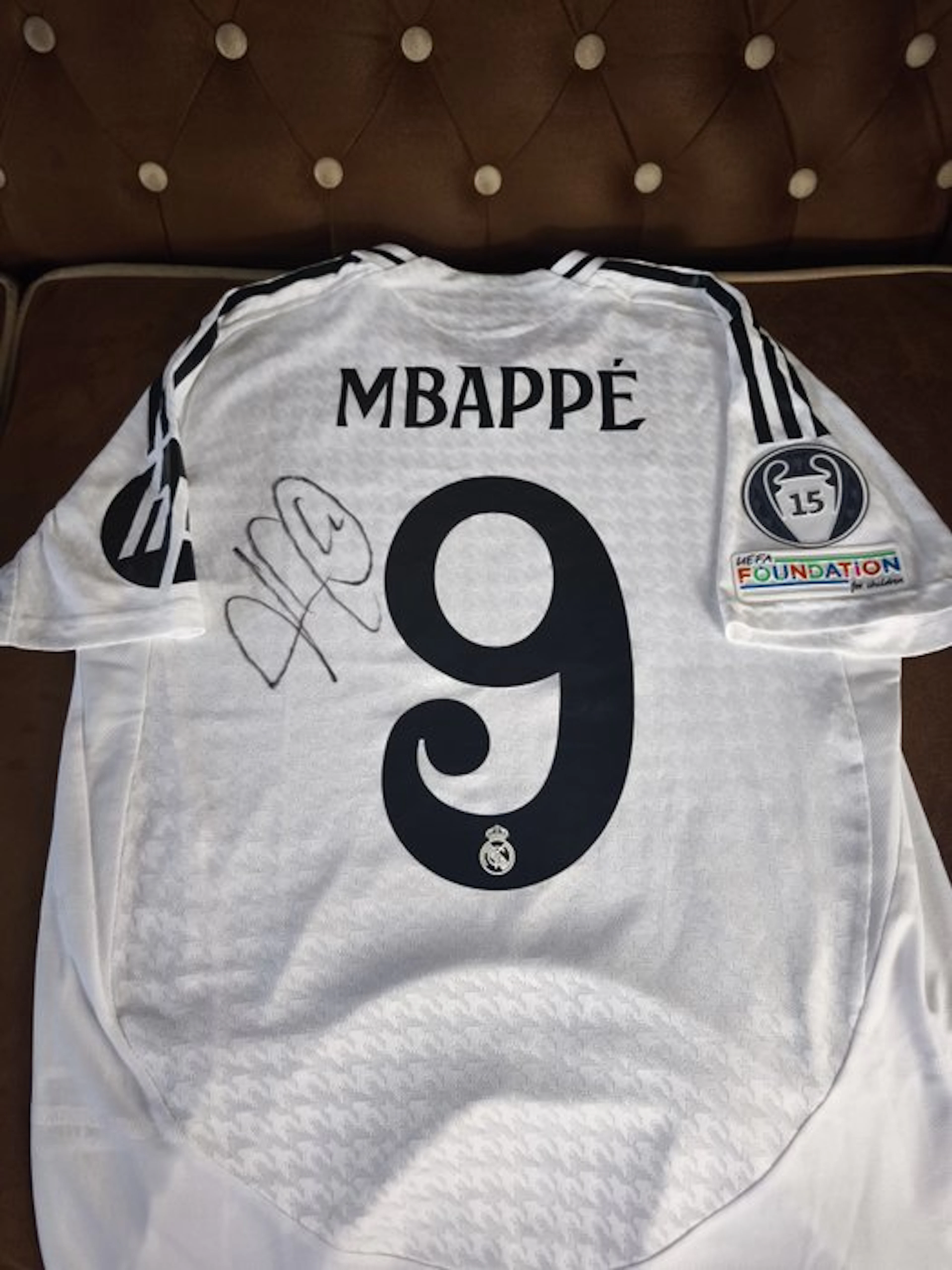 Real Madrid - Kylian Mbappé - Football jersey