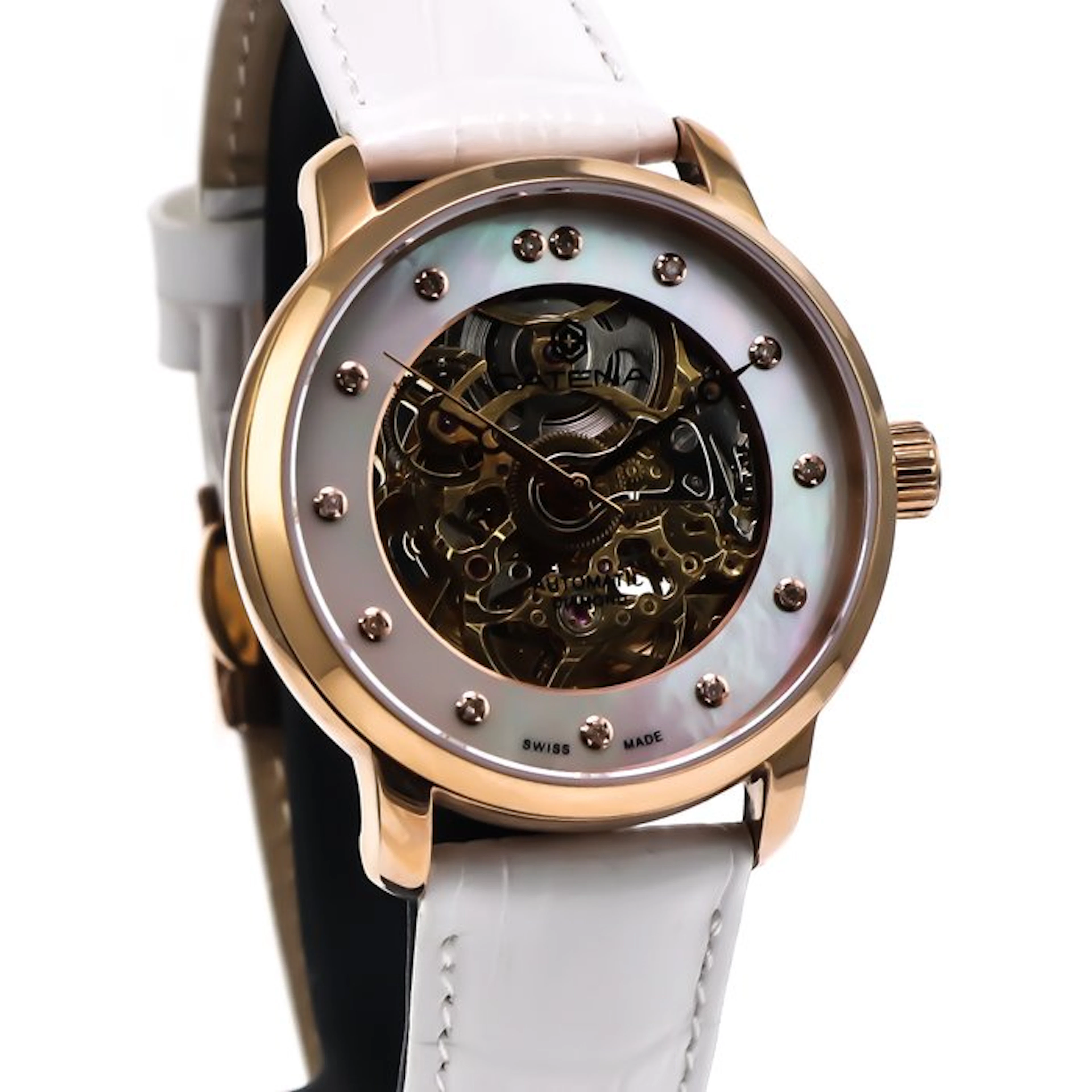 Catena - Skeleton Automatic Diamond Swiss Made Watch...