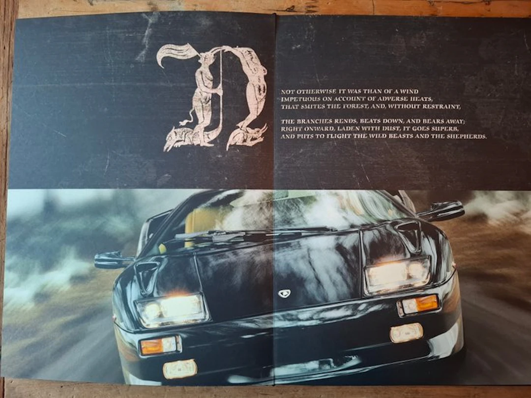 Book - Lamborghini - "Dante meets Diablo"