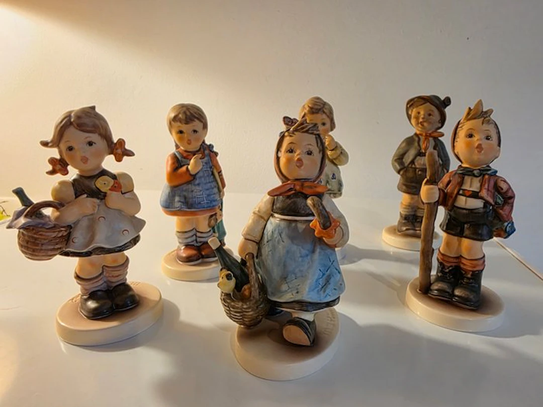 Goebel - Figurine - Hummel beeldjes set (6) - Porcelain
