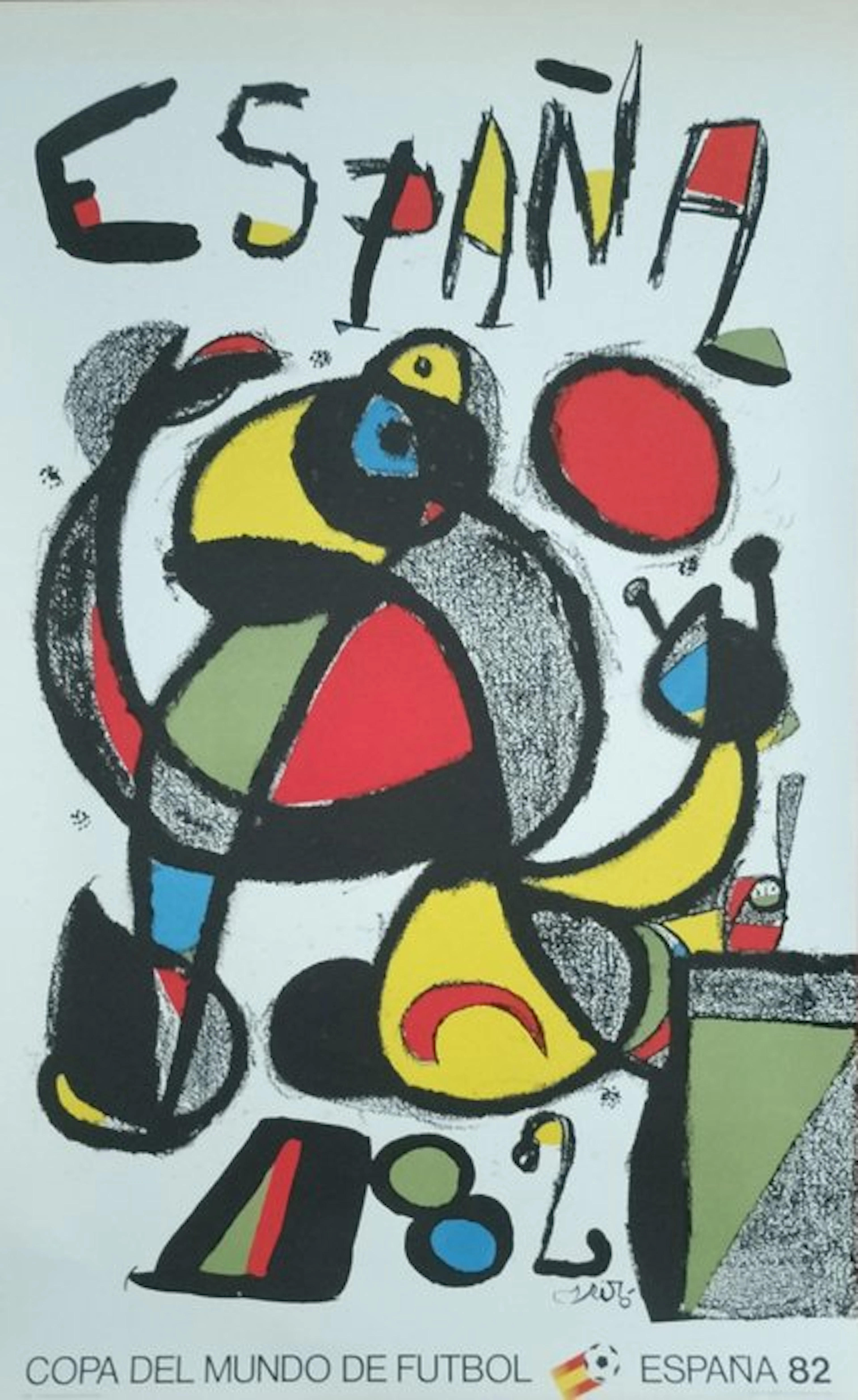 Joan Miro (1893-1983) - Copa del Mundo de Fúbol España 82.
