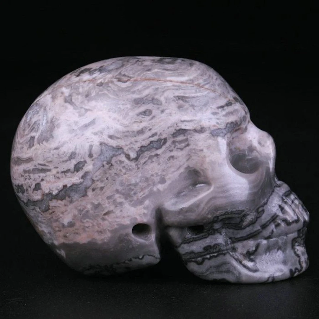 88g Picasso Jasper Skull – Street Art from the Depths of...