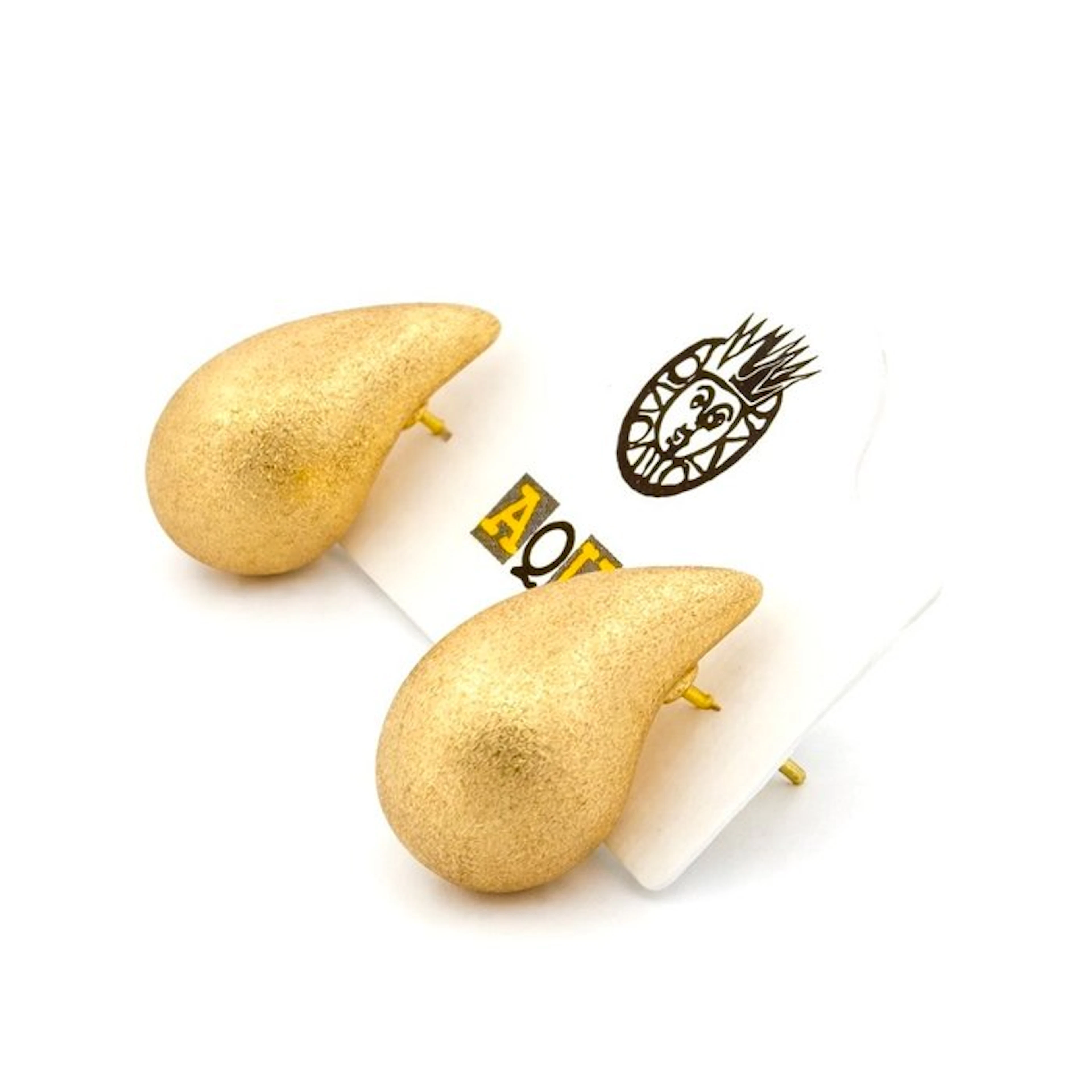 Earrings - 18 kt. Yellow gold - Drop