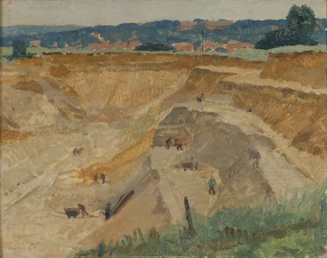 Willem Witjens (1884-1962) - Steengroeve te Bagneux, 1935