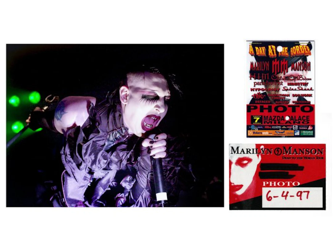 Marylin Manson - Backstage pass