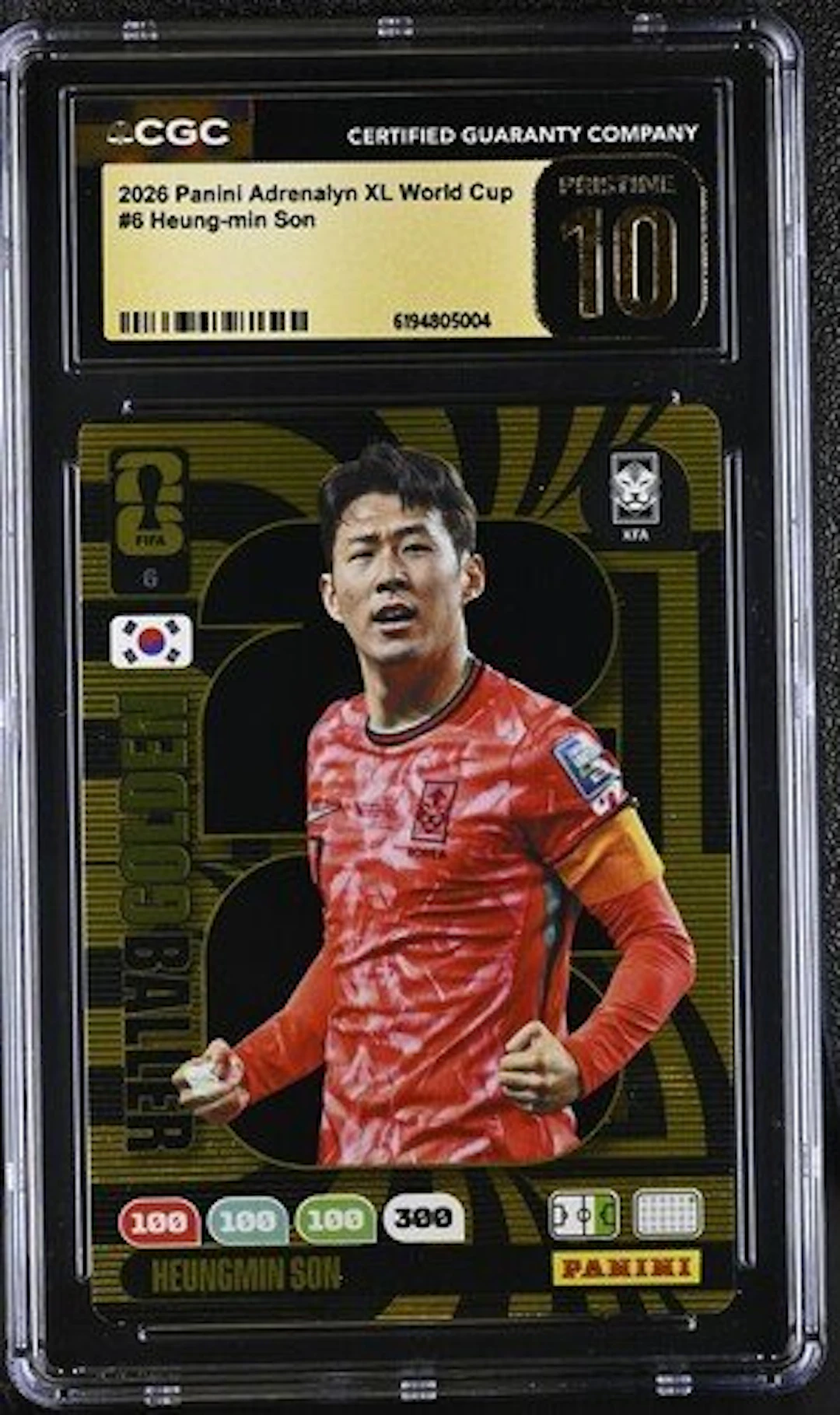 2026 Panini Heung-min Son #6 - Panini Adrenalyn XL FIFA...
