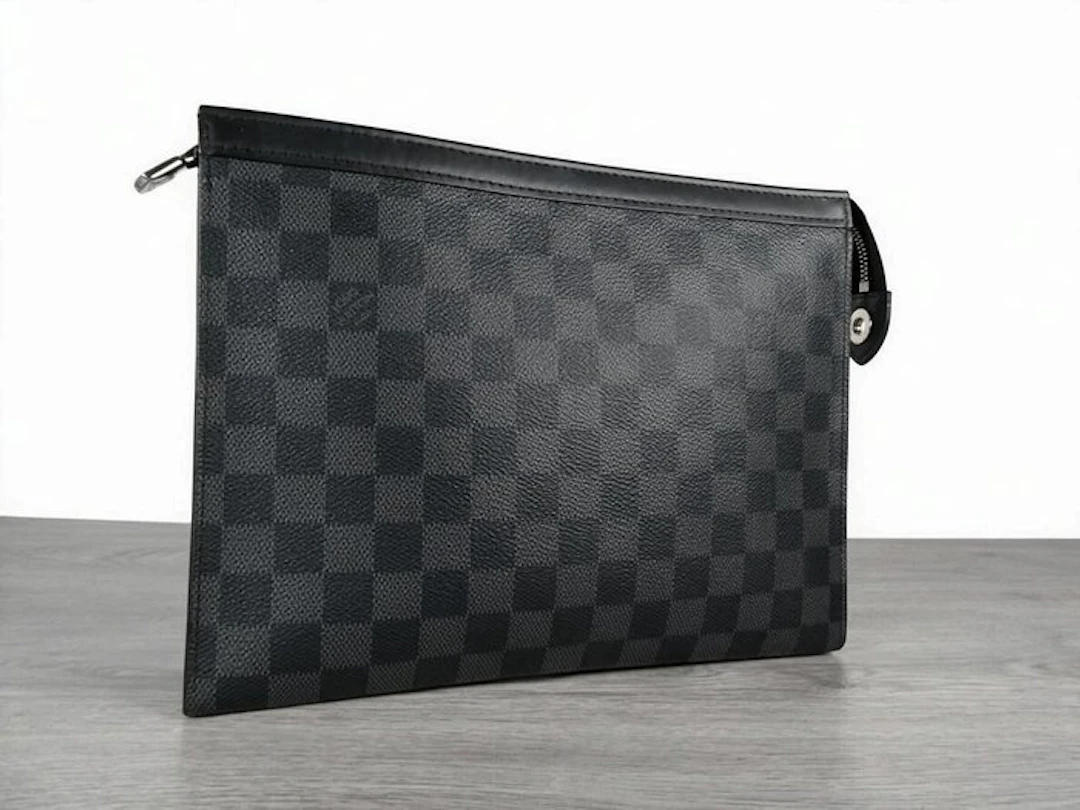 Contemporary Toilet set - Louis Vuitton Damier Graphite...