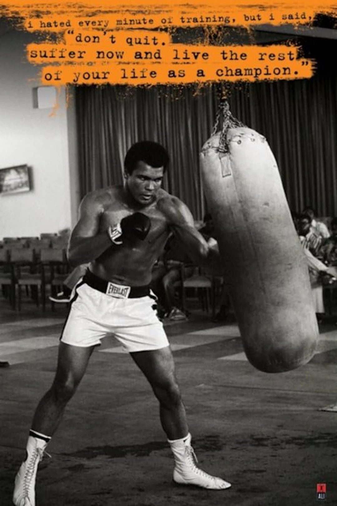 Muhammad Ali - "Suffer Now and Live the Rest of Your Life...