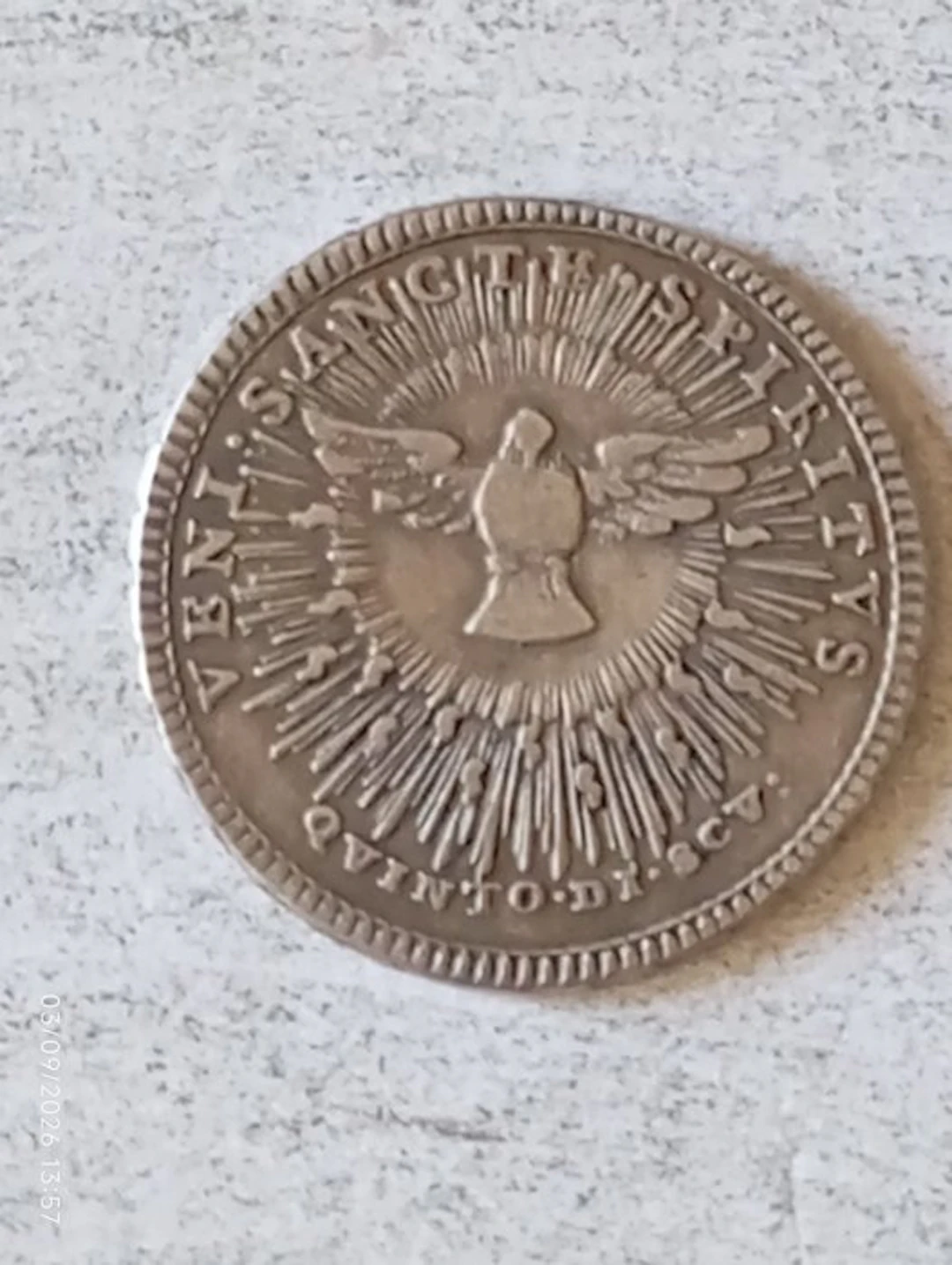 Italy, Papal State 1/5 scudo 1769