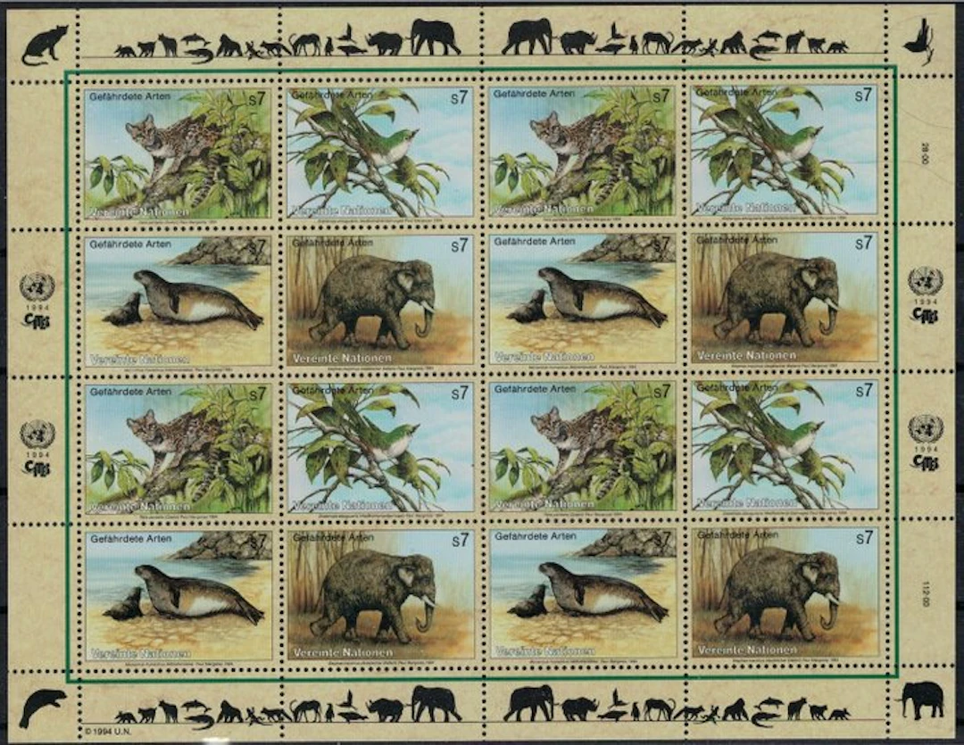 World - Nice collection of animals, mint on stamps.