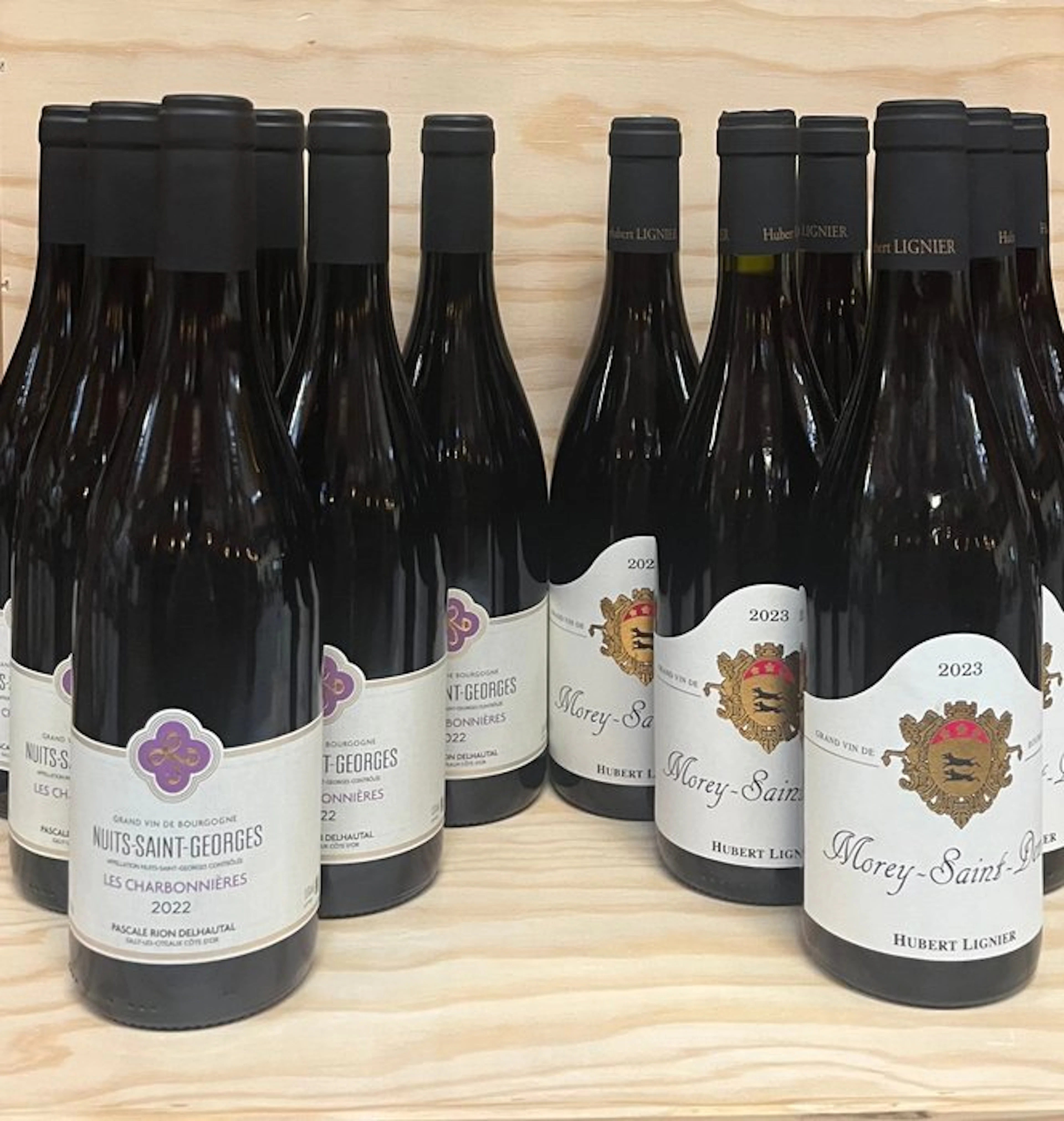 2022 x 6 Pascale Rion Delhautal Nuits Saint Georges "Les...