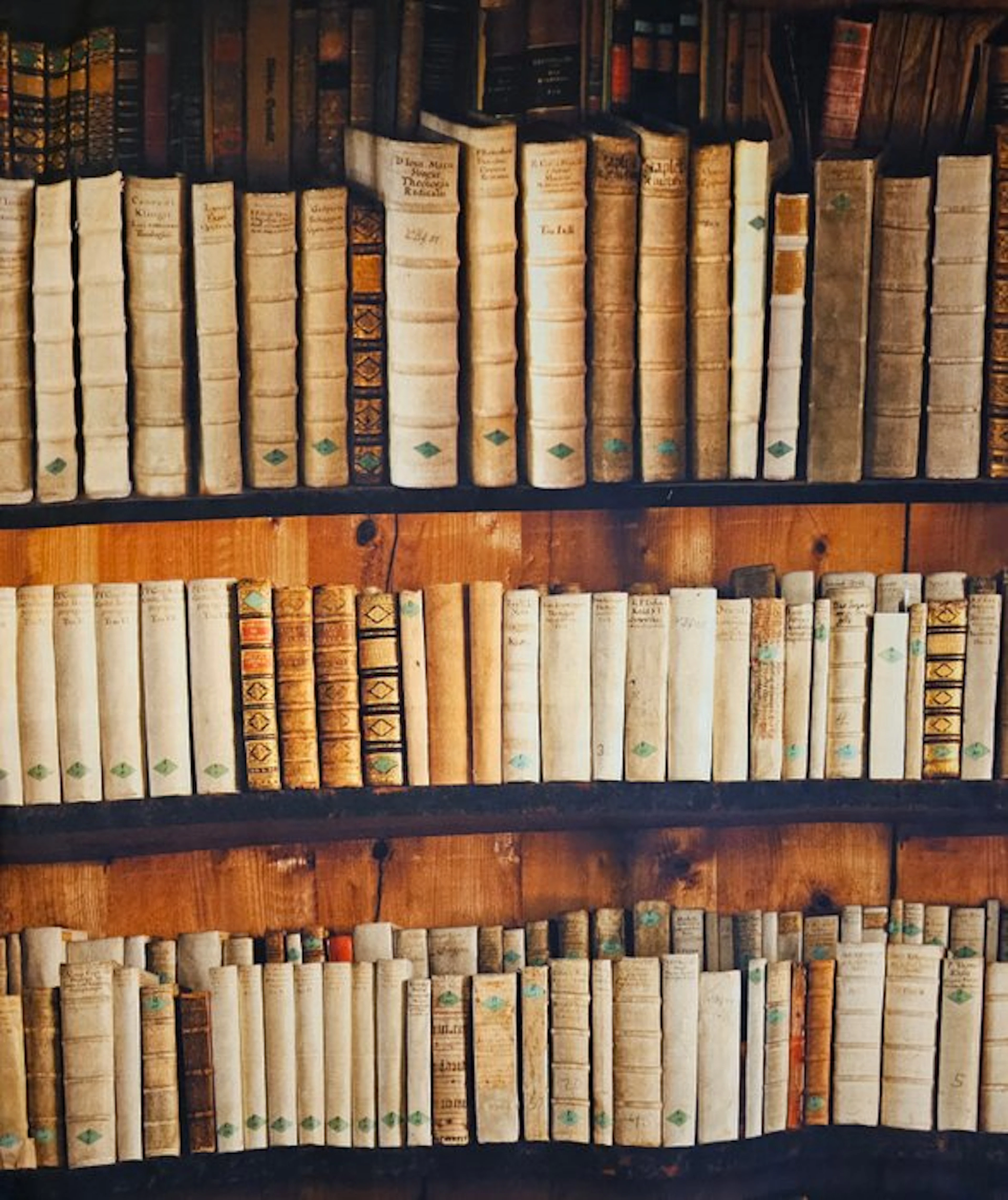 300x280 cm! FABRIC Antique bookcase - Antiquarian...