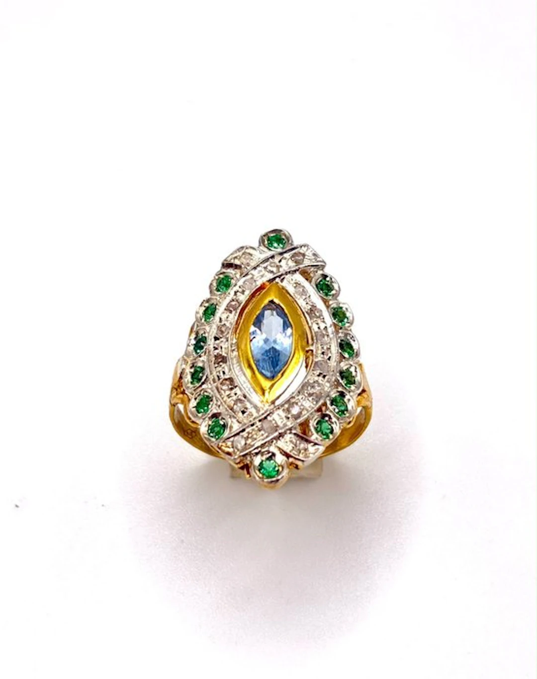 No reserve price - Cocktail ring - 9 kt