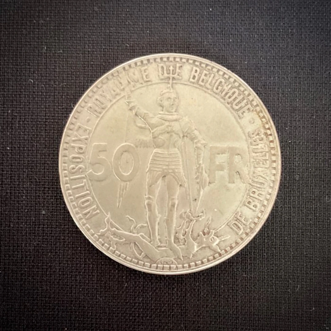 Belgium. 50 Francs 1935 (No reserve price)