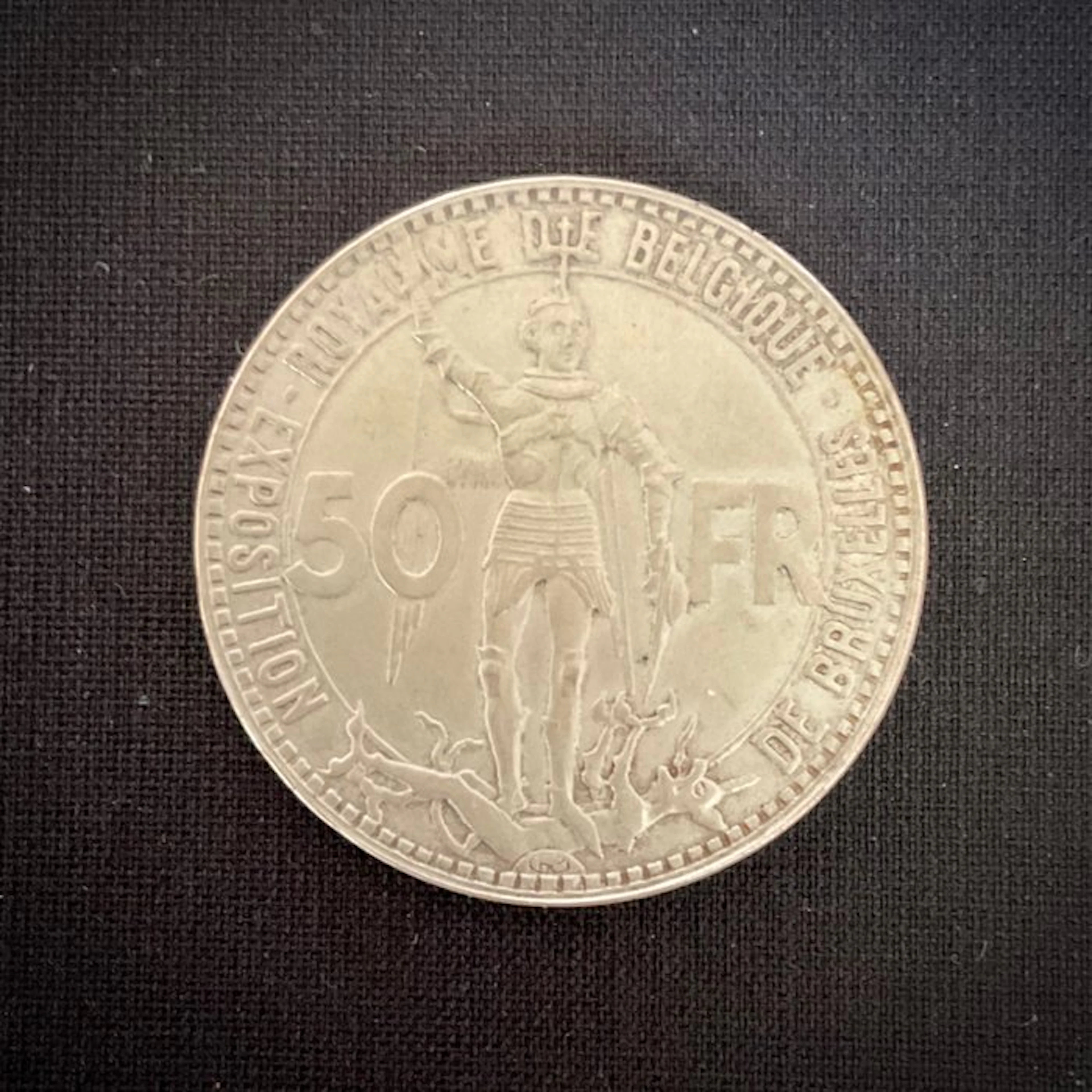 Belgium. 50 Francs 1935 (No reserve price)