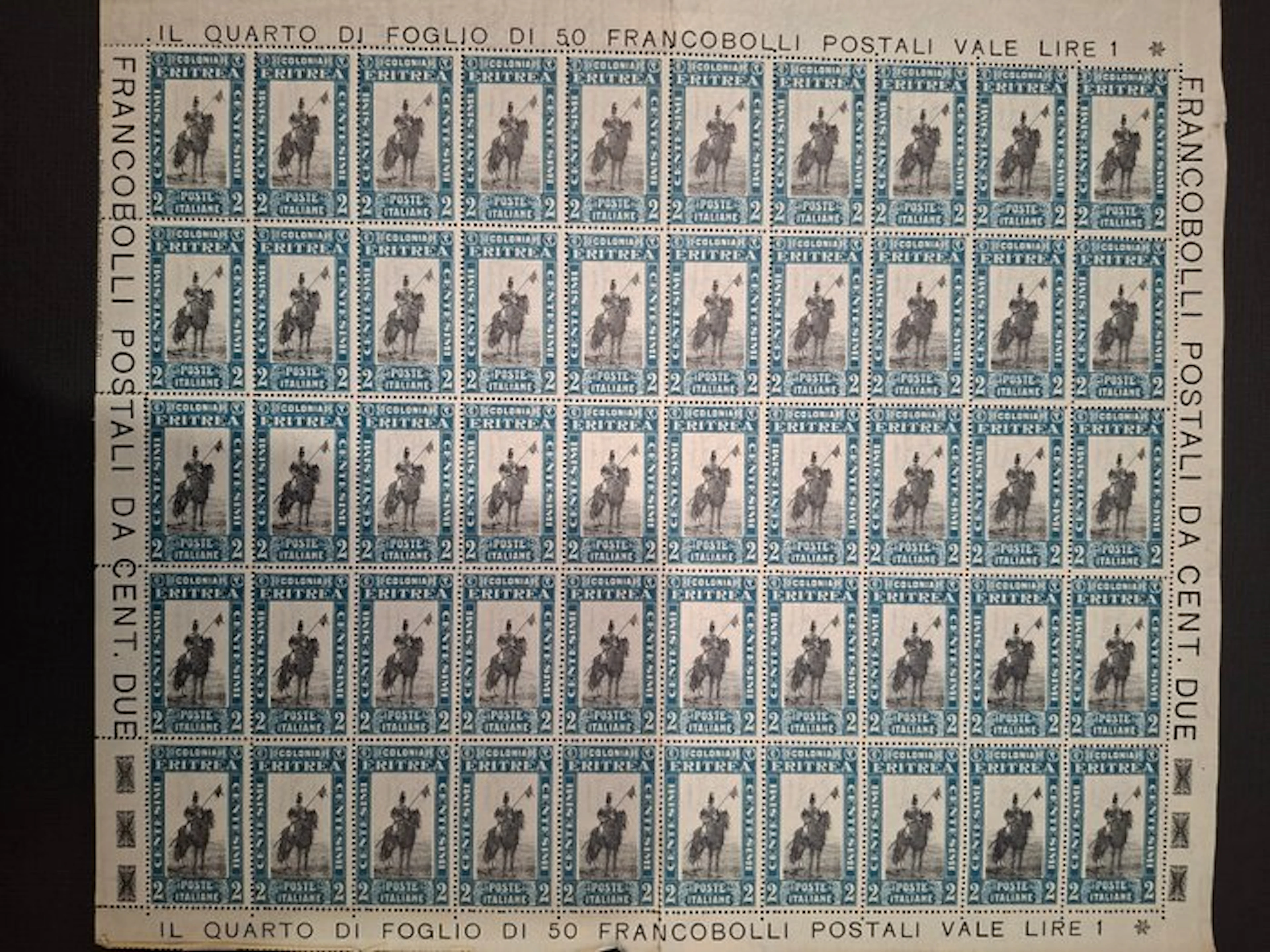 Italy 1930 - ERITREA African subjects approx