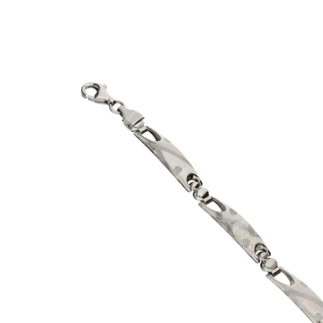Bracelet - 18 kt. White gold - Bracelet 18k 5.7 g 21 cm