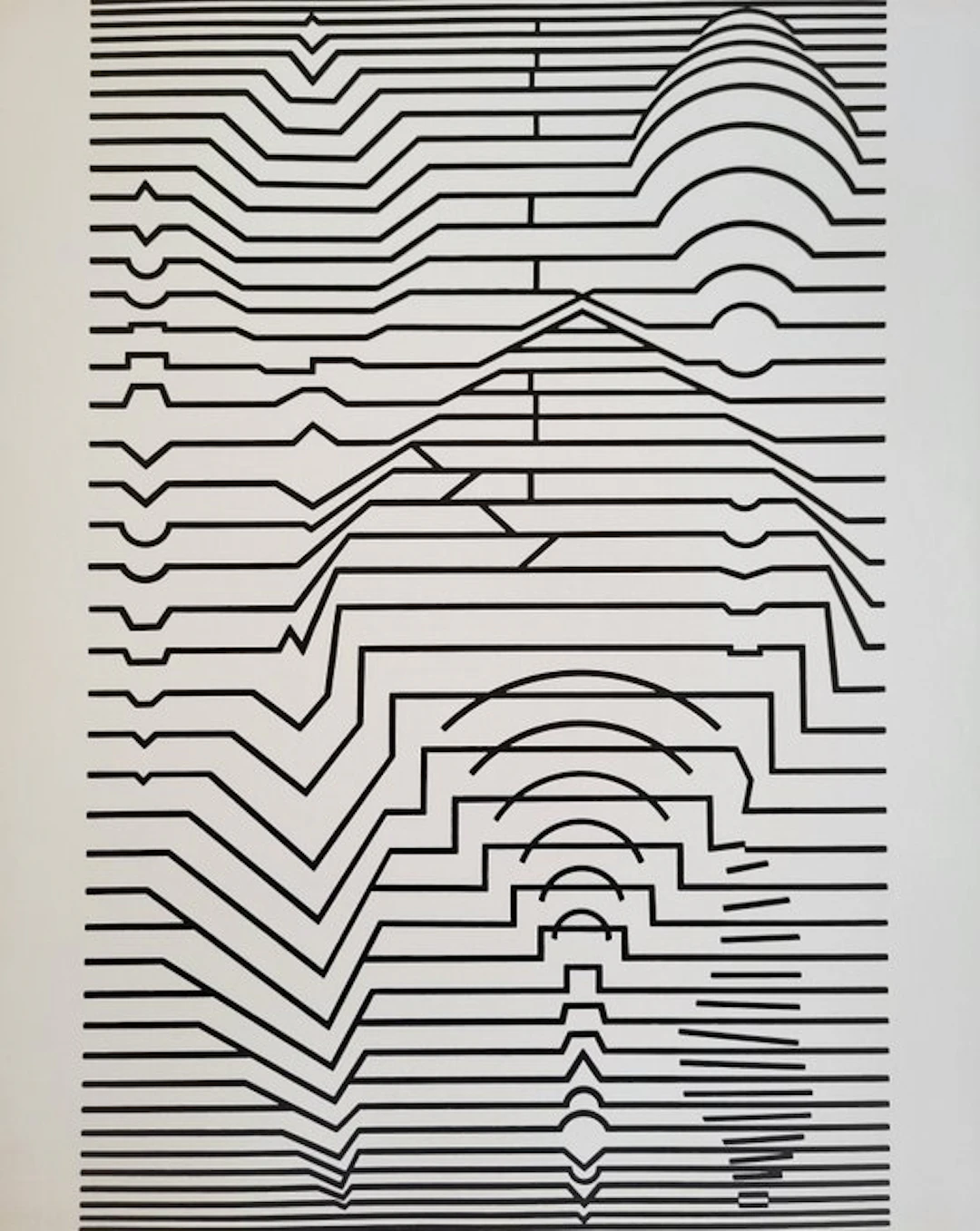 Victor Vasarely (1906-1997) - Ebi-Noor - tirage de collection rare et épuisé