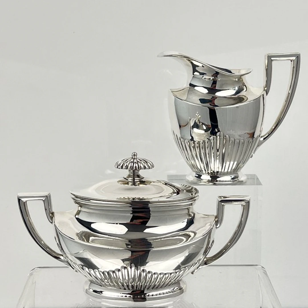 Kuhn Gebruder - Sugar and cream set (2) - Cream Jug...