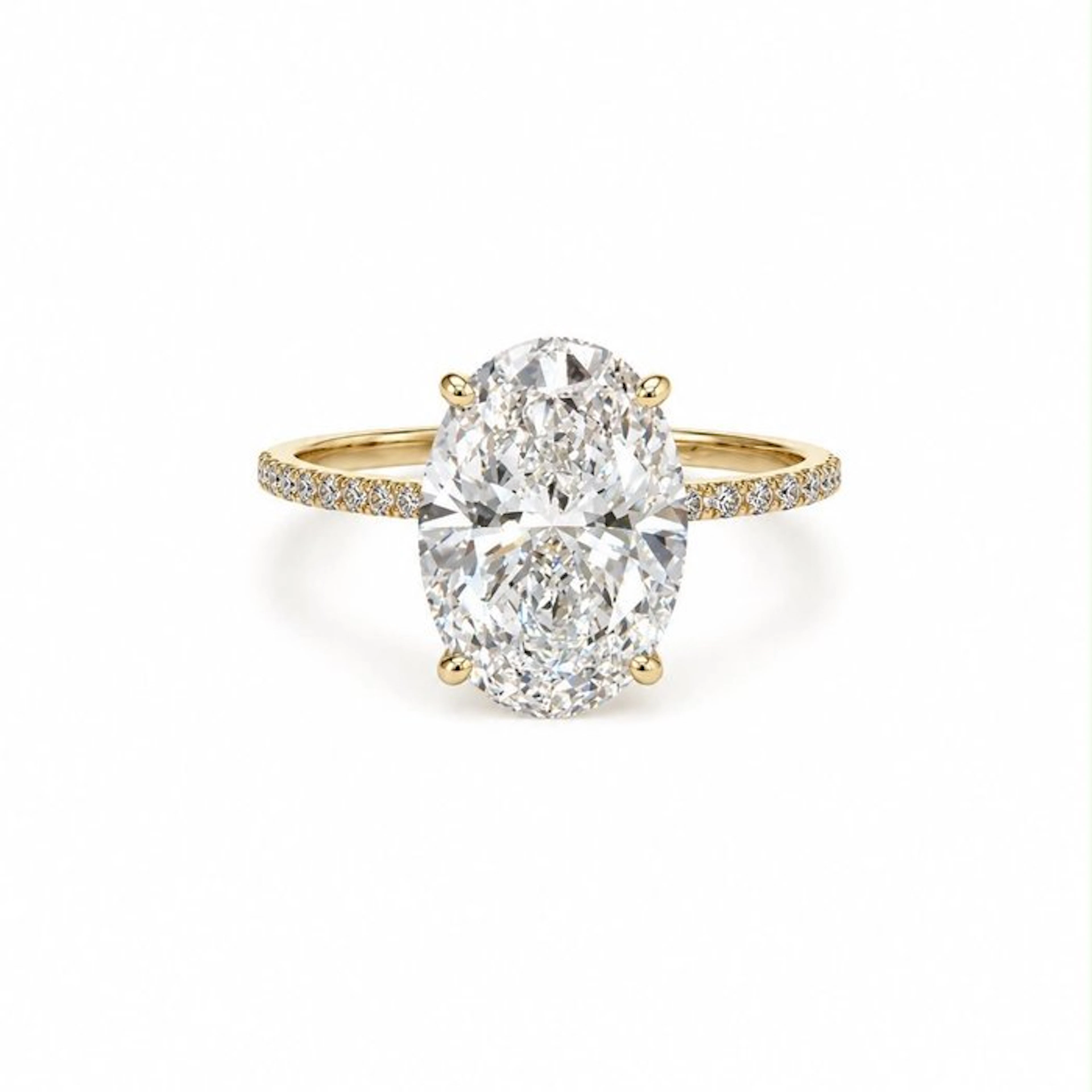 No reserve price - Ring - 14 kt