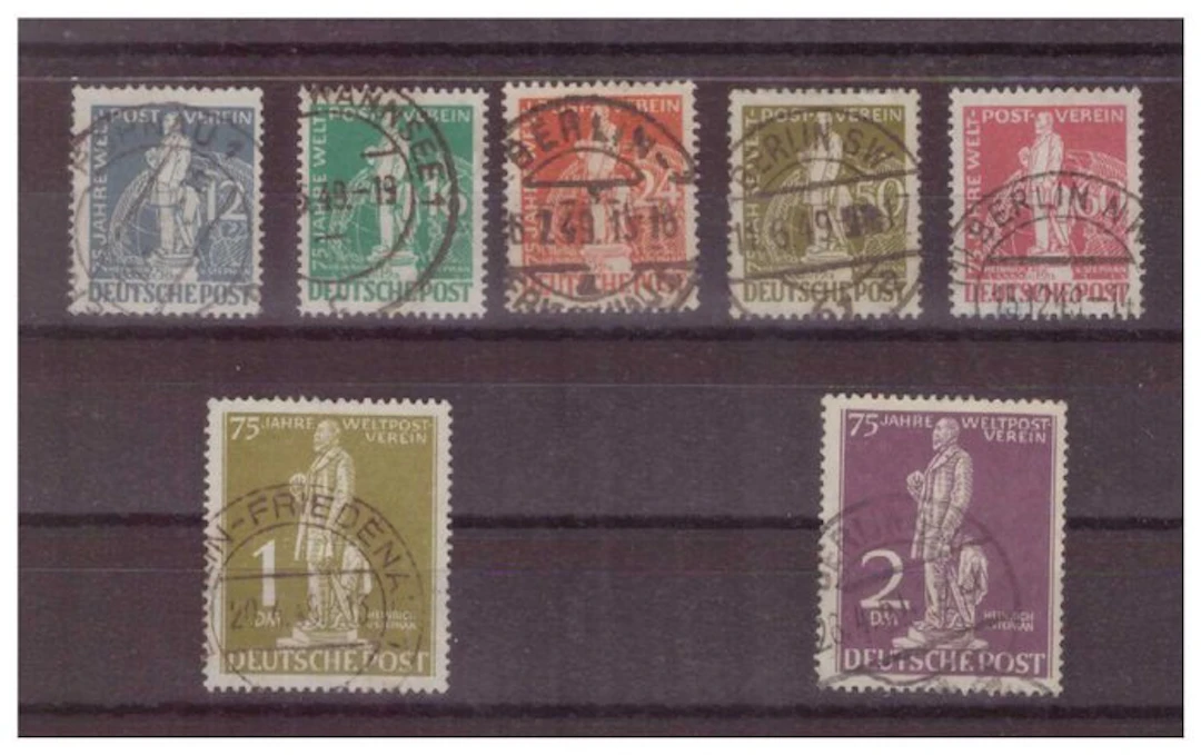 Berlin 1949/1949 - 75 years Universal Postal Union (UPU)...