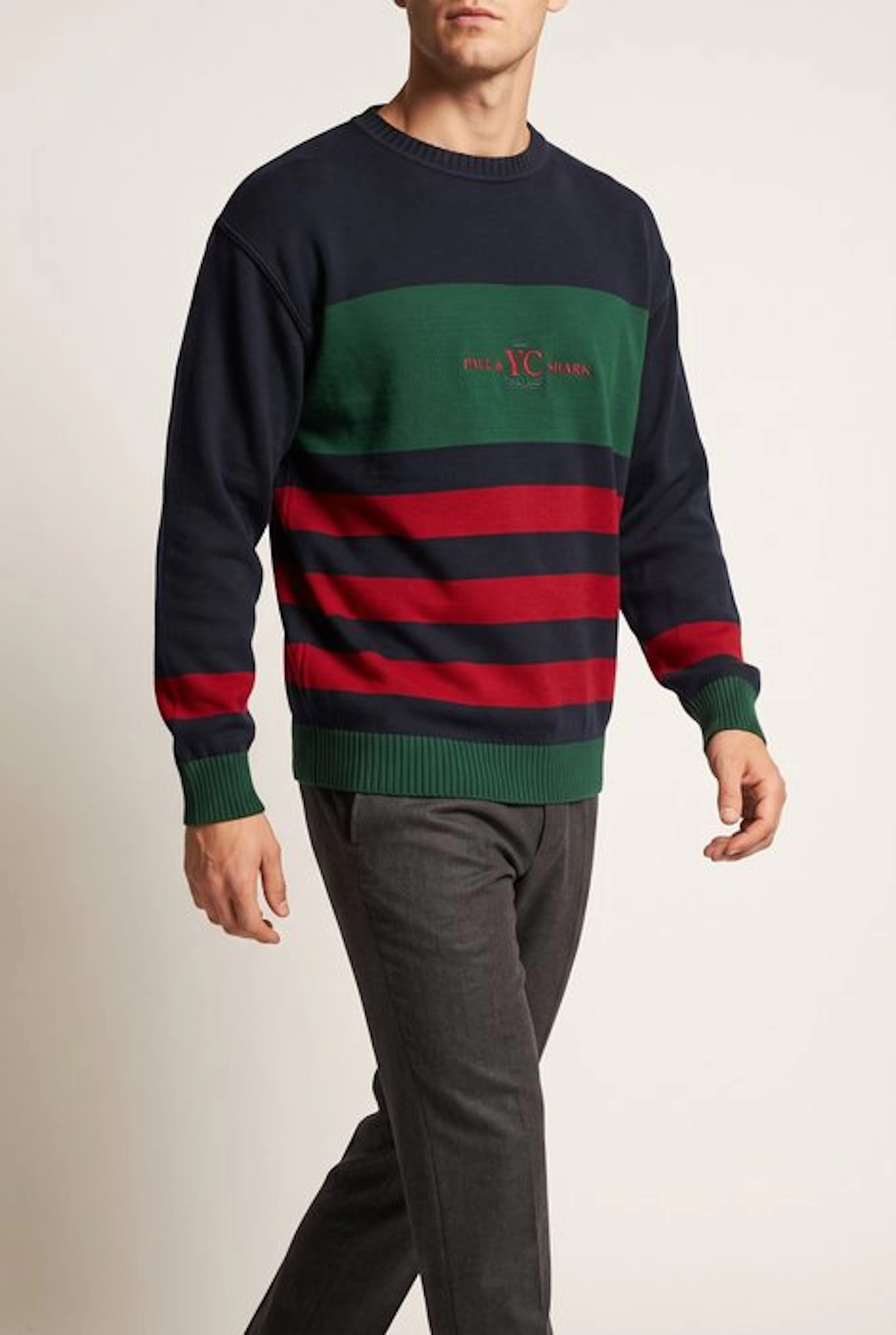 Paul & Shark Yachting Striped Cotton Sweater - Maglione UOMO - Jumper