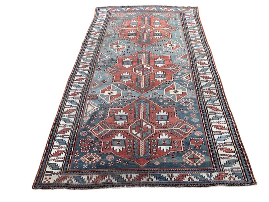 Kazak, Triple medallion Royal ornament! - Rug - 258 cm - 151 cm - No reserve