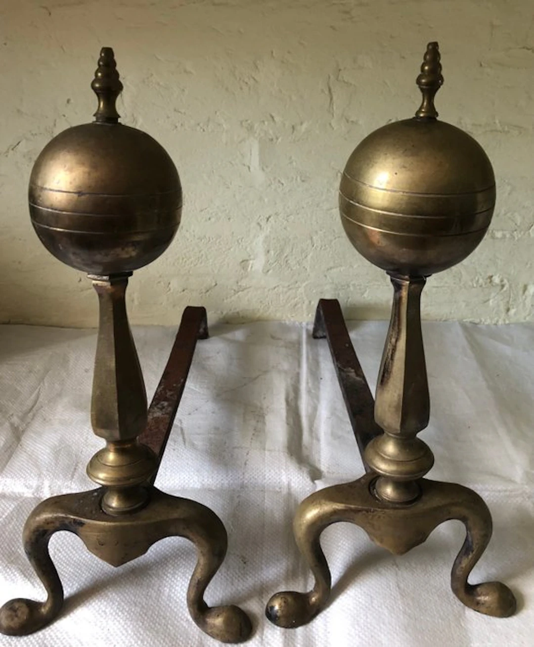 Andiron (2) - Brass