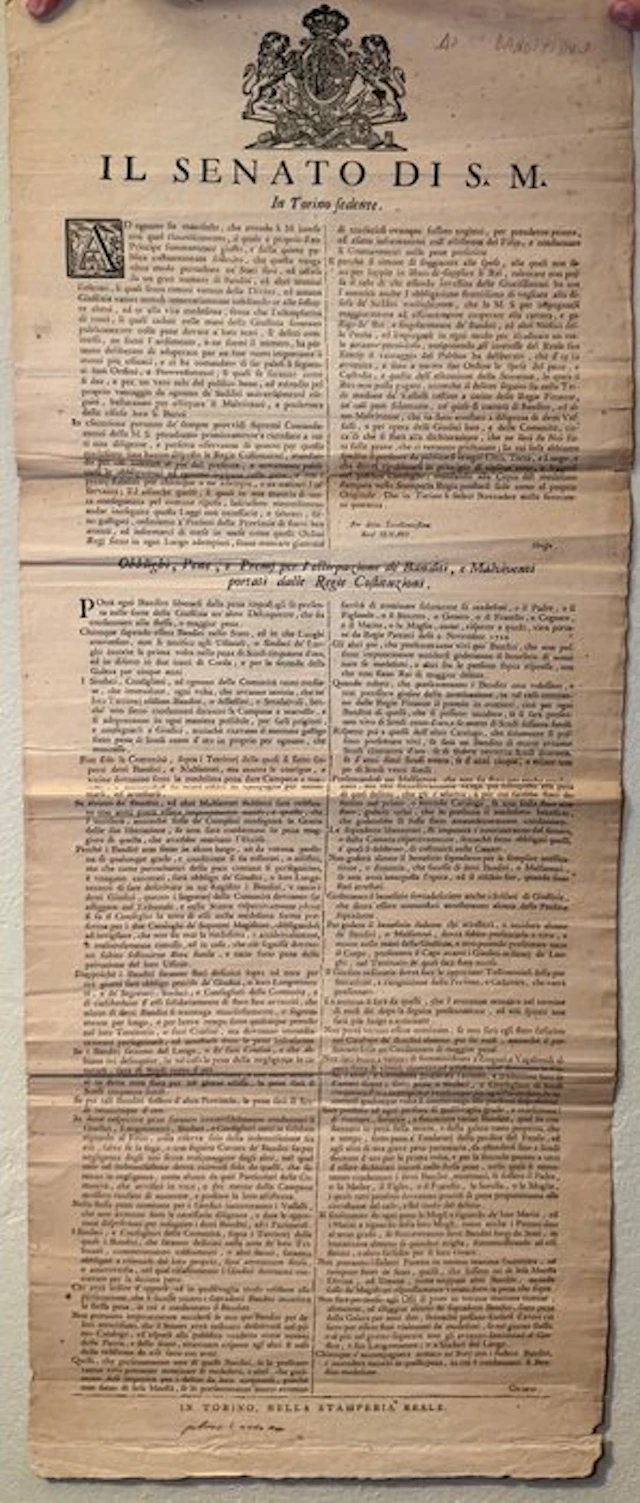 Italy - Document - [1740] «Obblighi