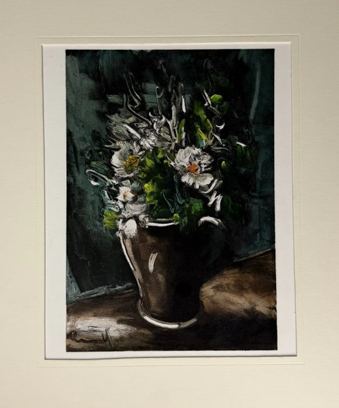 Maurice De Vlaminck (1876-1958) - Fleurs au Pot de Gres