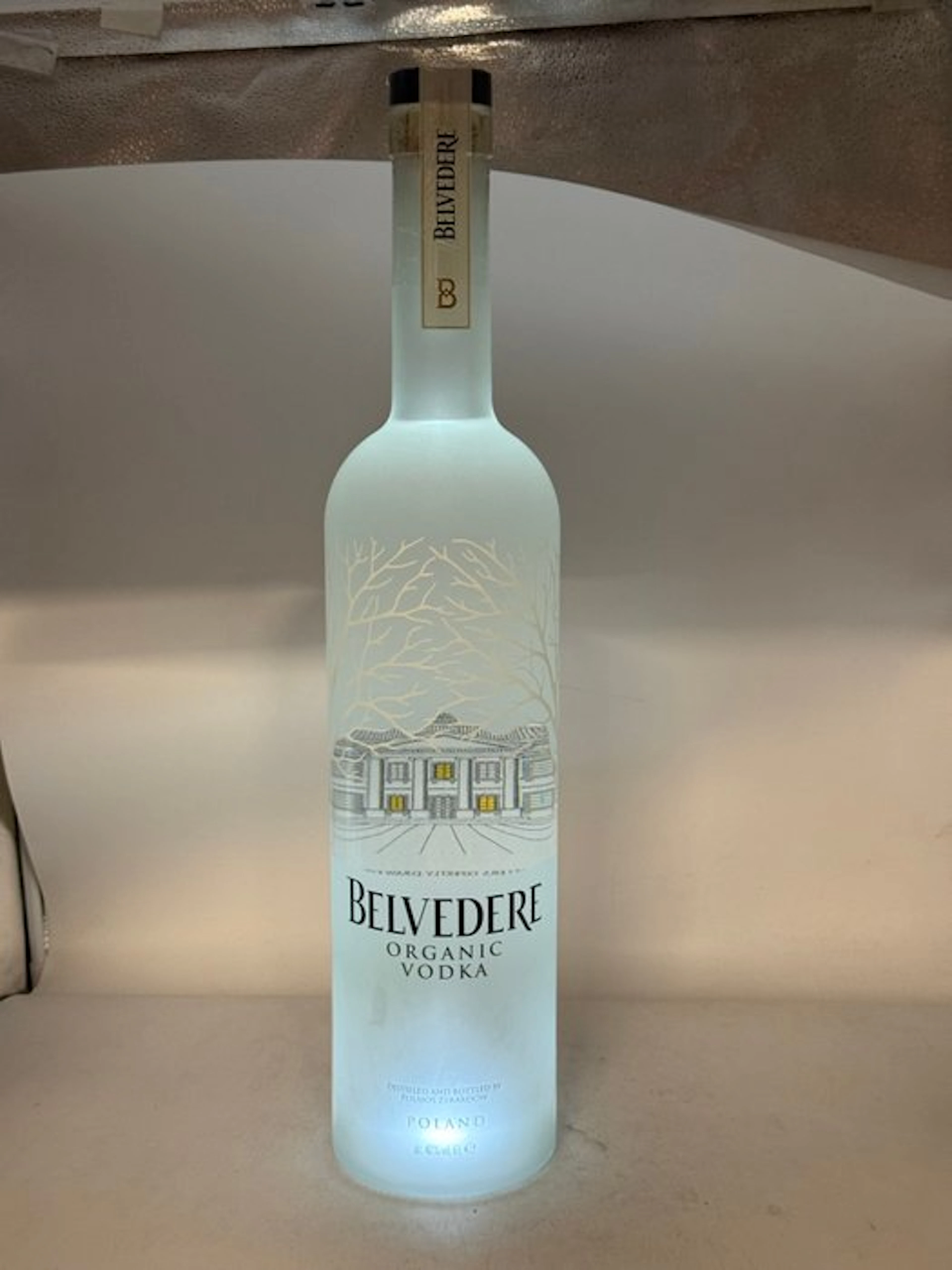 Belvedere - bar bottle Luminous Nightlife - 6 litres