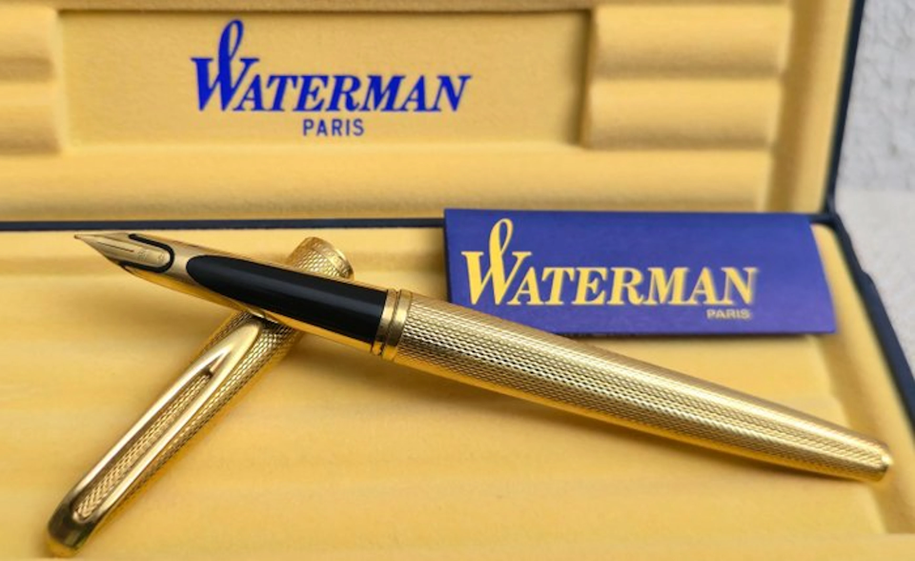Waterman - Waterman CF - Plumin de oro 18k macizo - No...