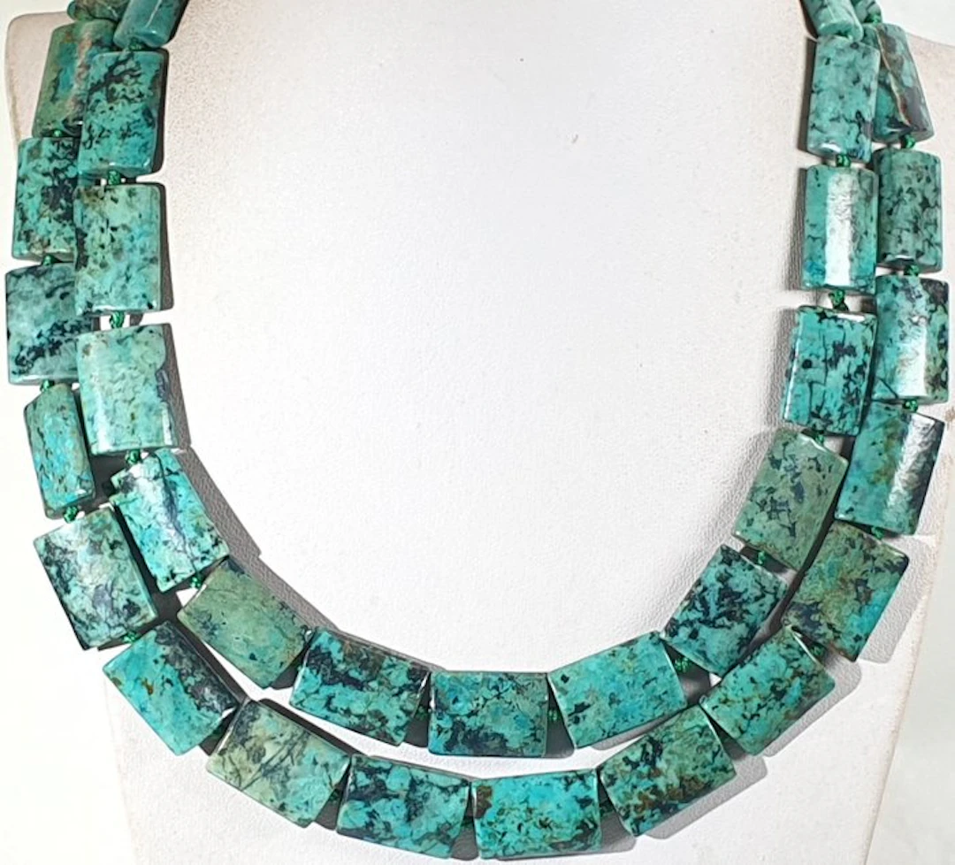 Natural African Turquoise - NEW - Vibrational shield and...