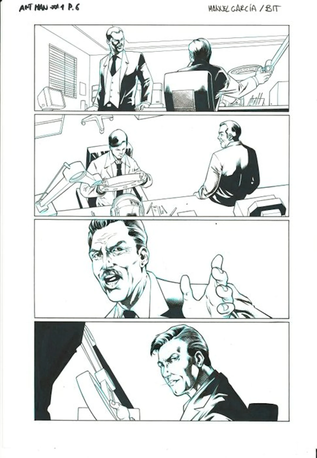 Manuel García & Bit - 1 Original page - Ant-Man - #1 Page 6