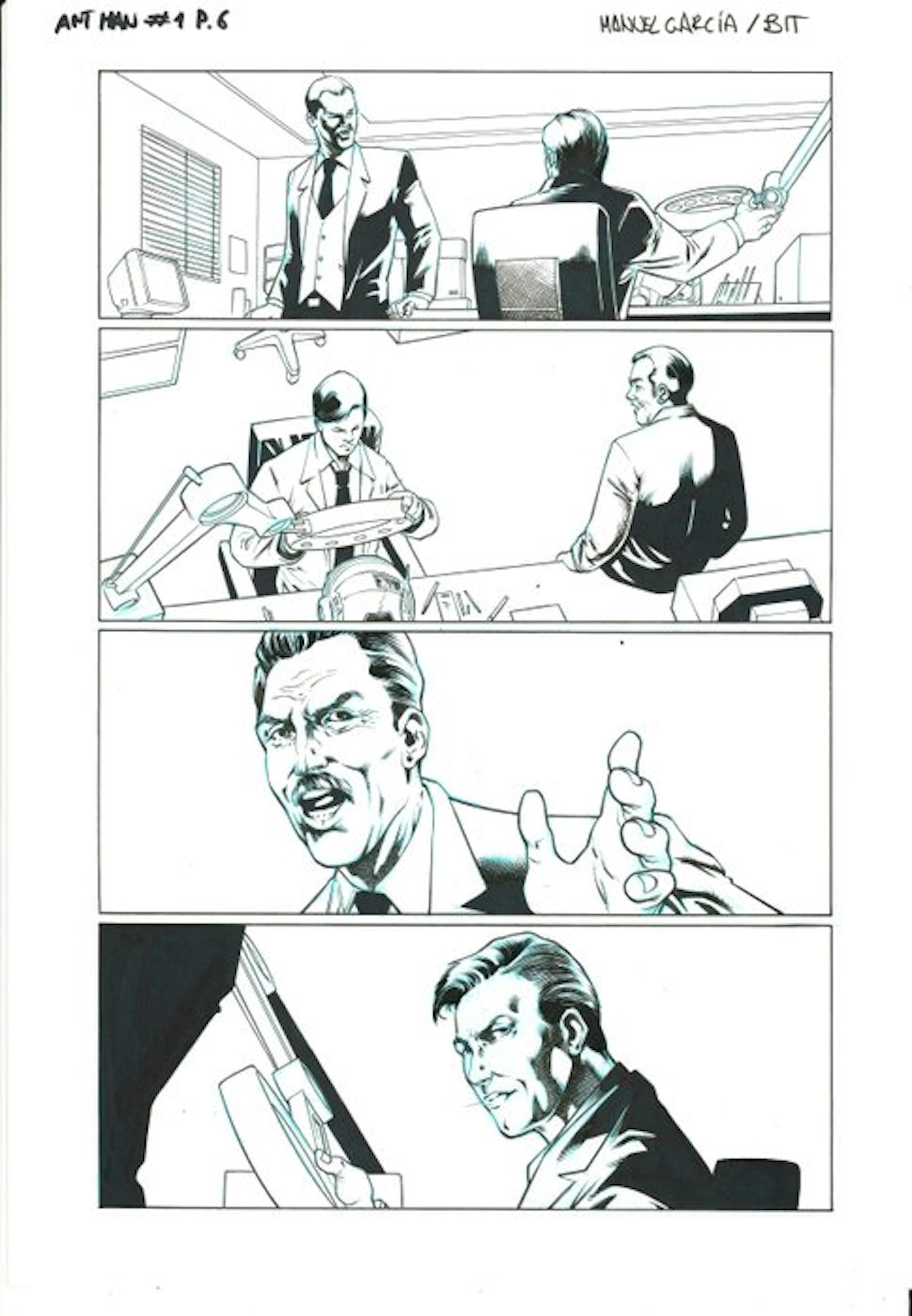 Manuel García & Bit - 1 Original page - Ant-Man - #1 Page 6