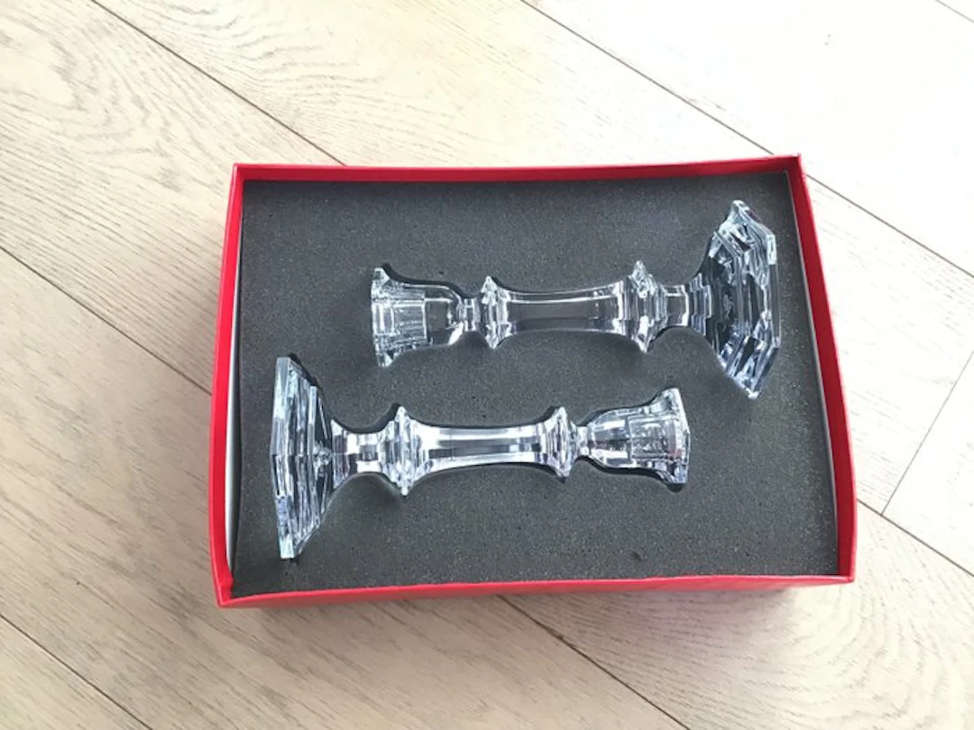 Baccarat - Candlestick Harcourt (2) - Crystal