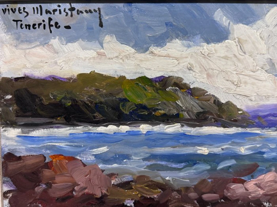 JoVives Maristany (XX) - Les Roques de Anaga à Tenerife (Îles Canaries)