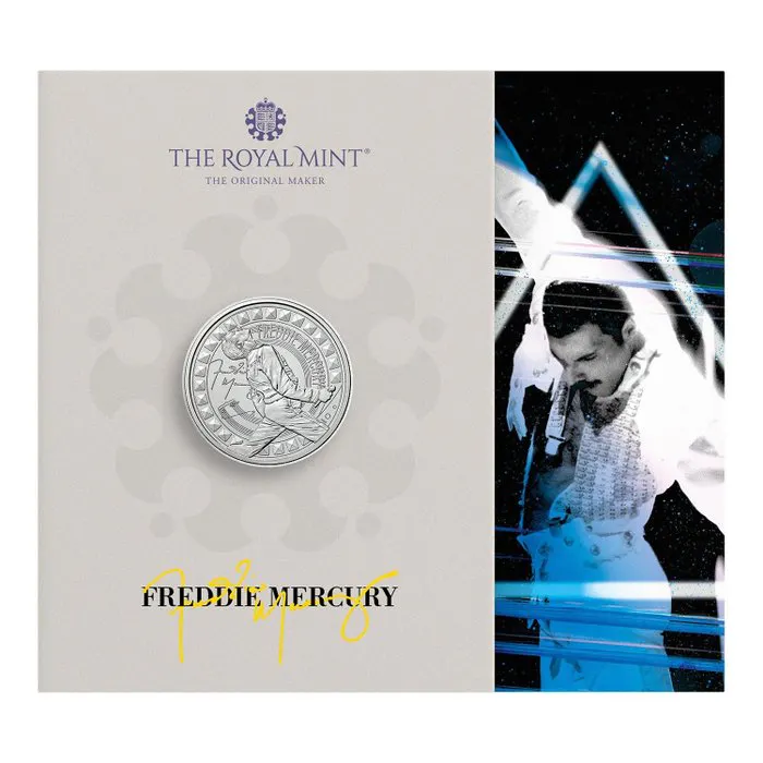 Freddie Mercury - United Kingdom £5 Brilliant...