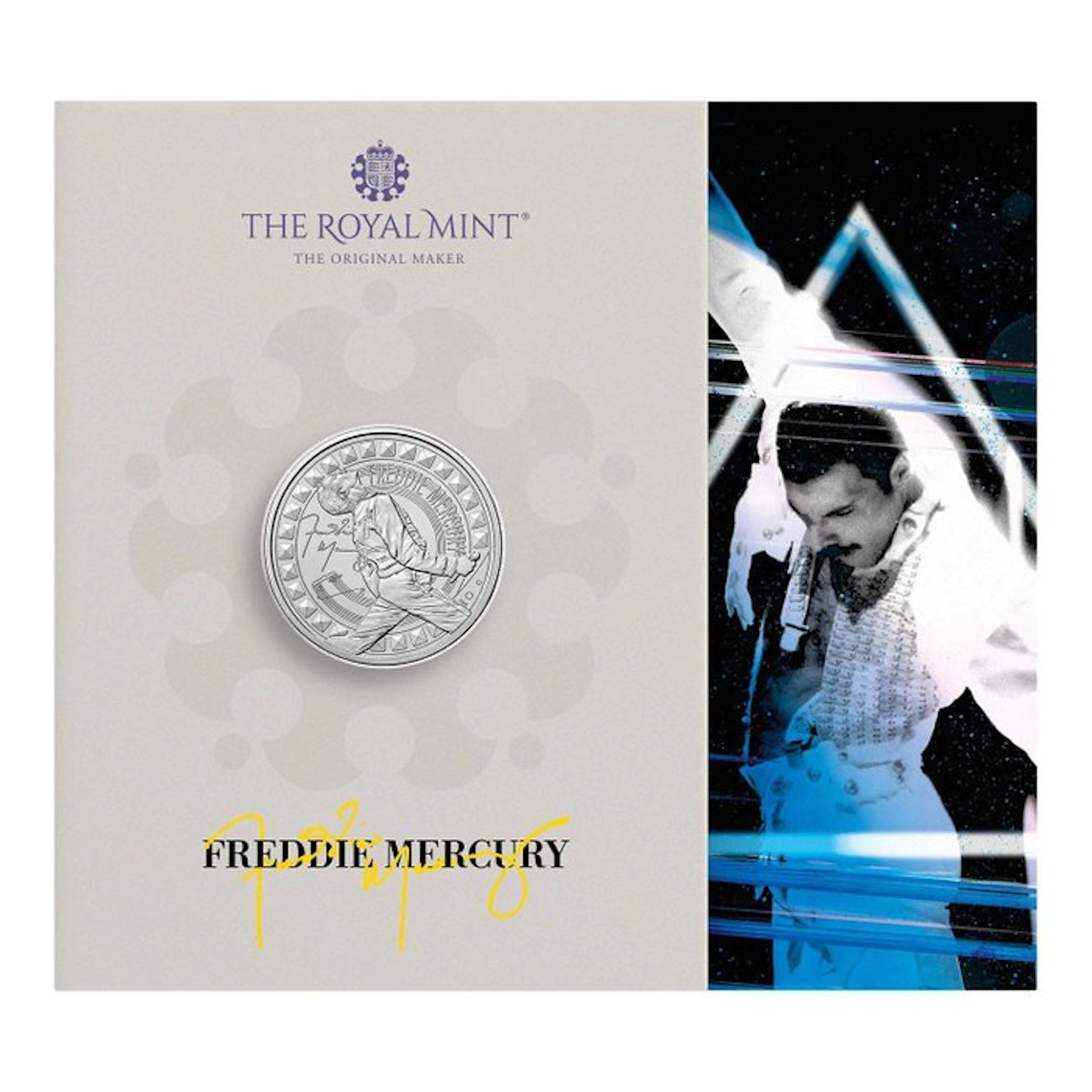 Freddie Mercury - United Kingdom £5 Brilliant...