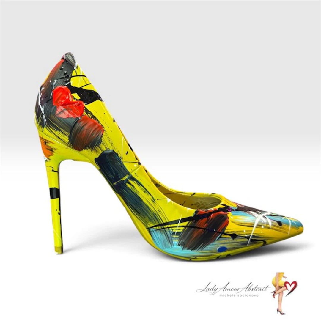 michele socionovo - Lady Amour Abstrait