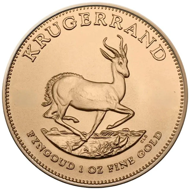 1 Troy Ounce - Gold .916 - Goldmünze Krügerrand Random...